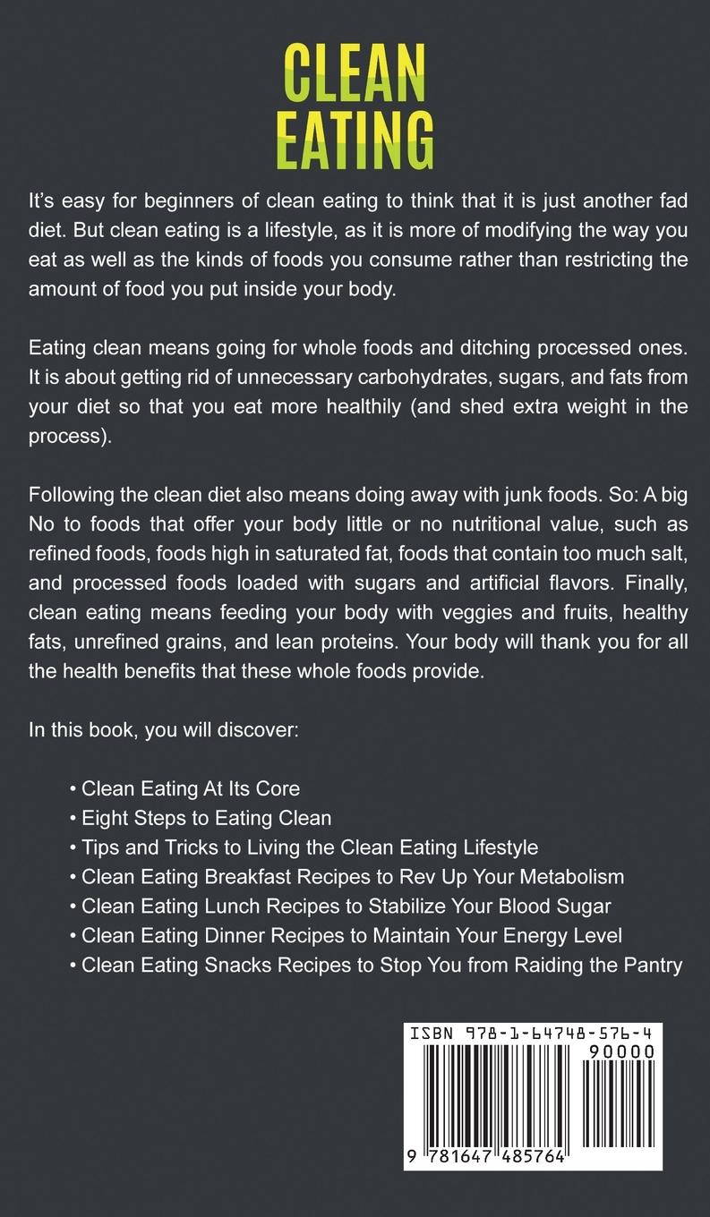 Rückseitencover Clean Eating