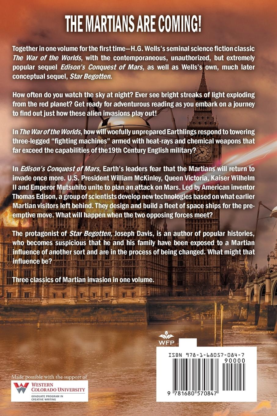 Rückseitencover The Complete War of the Worlds