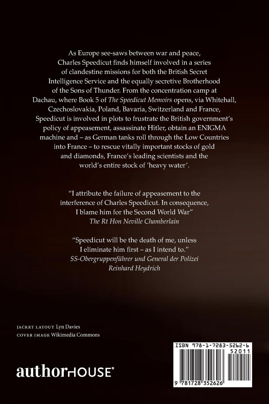 Rückseitencover The Speedicut Memoirs