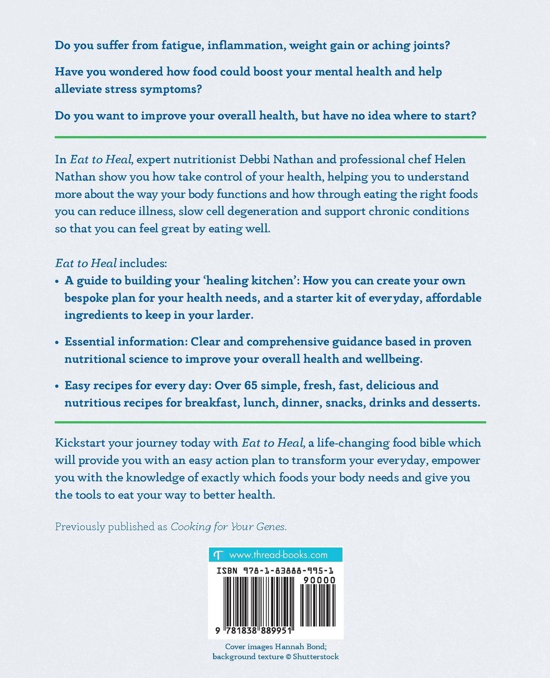 Rückseitencover Eat to Heal