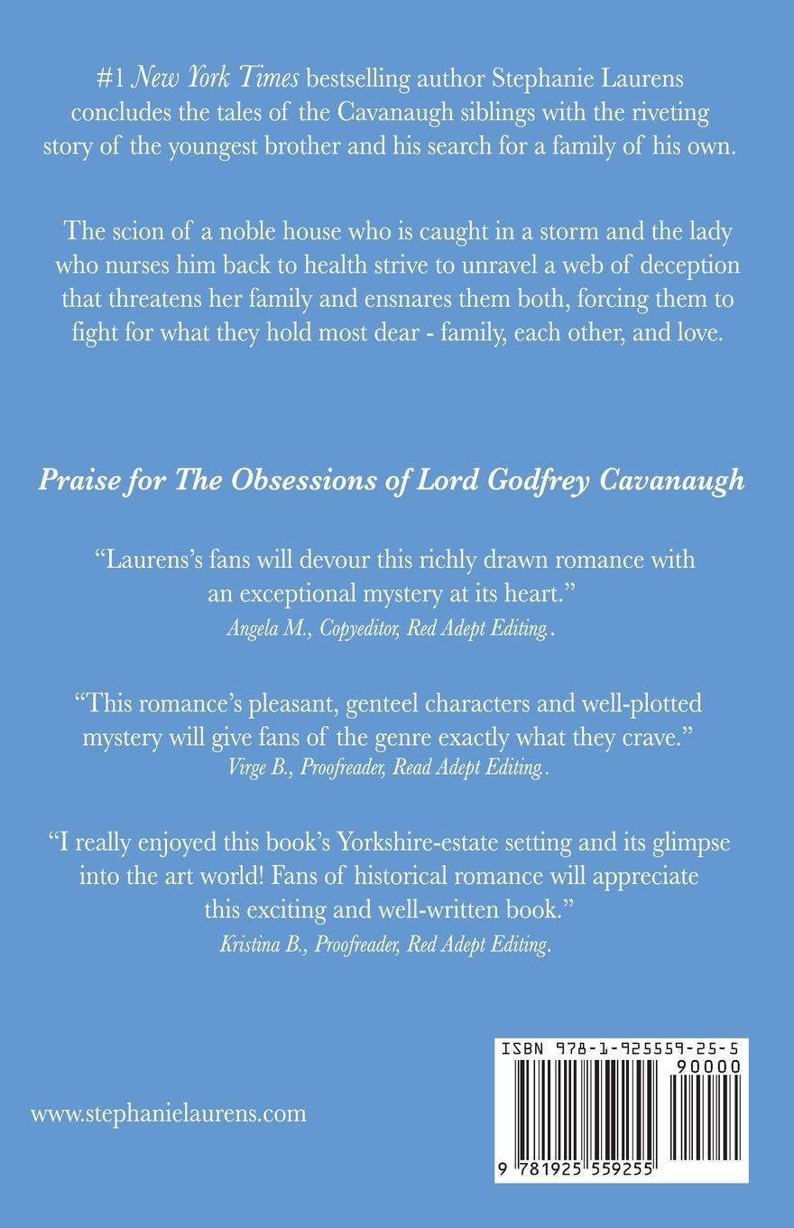 Rückseitencover The Obsessions of Lord Godfrey Cavanaugh