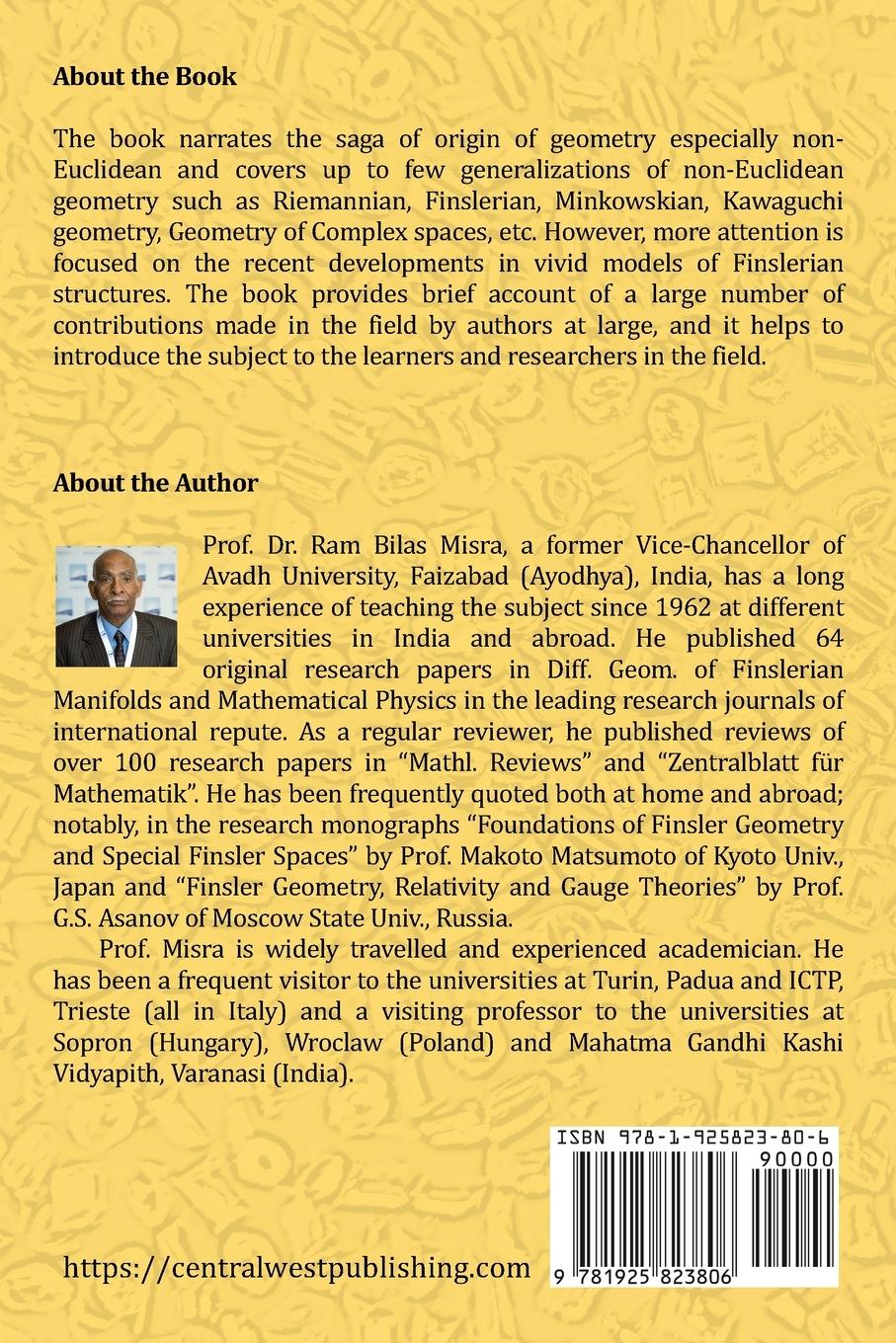 Rückseitencover Recent Advances in Differential Geometry