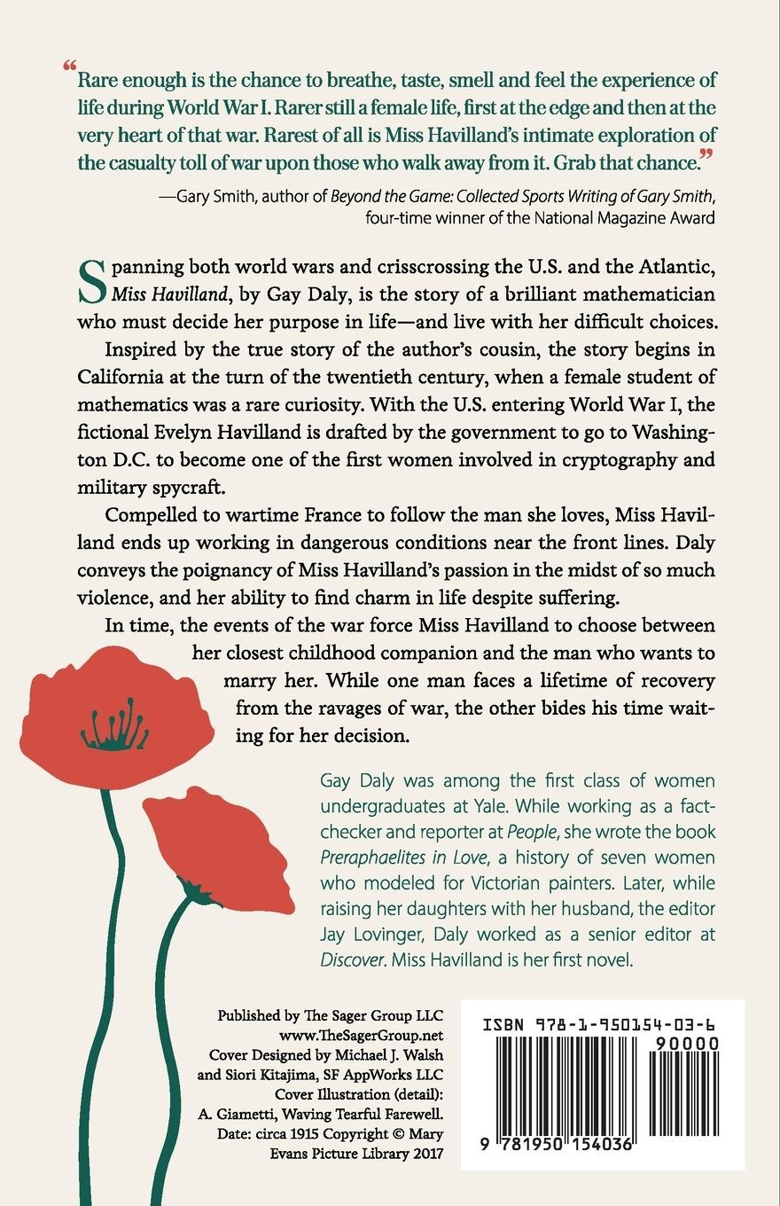 Rückseitencover Miss Havilland, A Novel