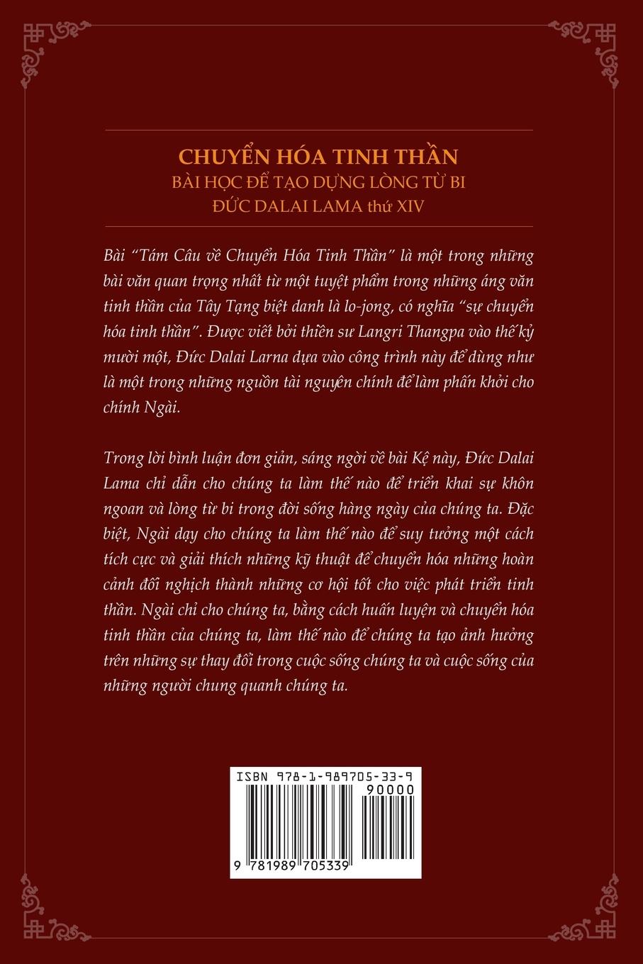 Rückseitencover Chuy&#7875;n Hóa Tinh Th&#7847;n