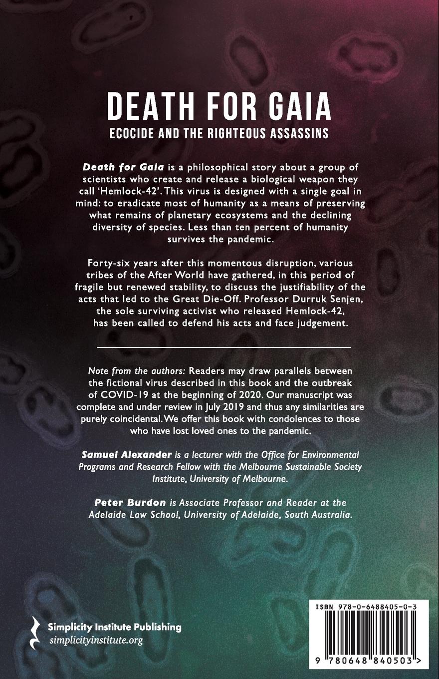 Rückseitencover Death for Gaia