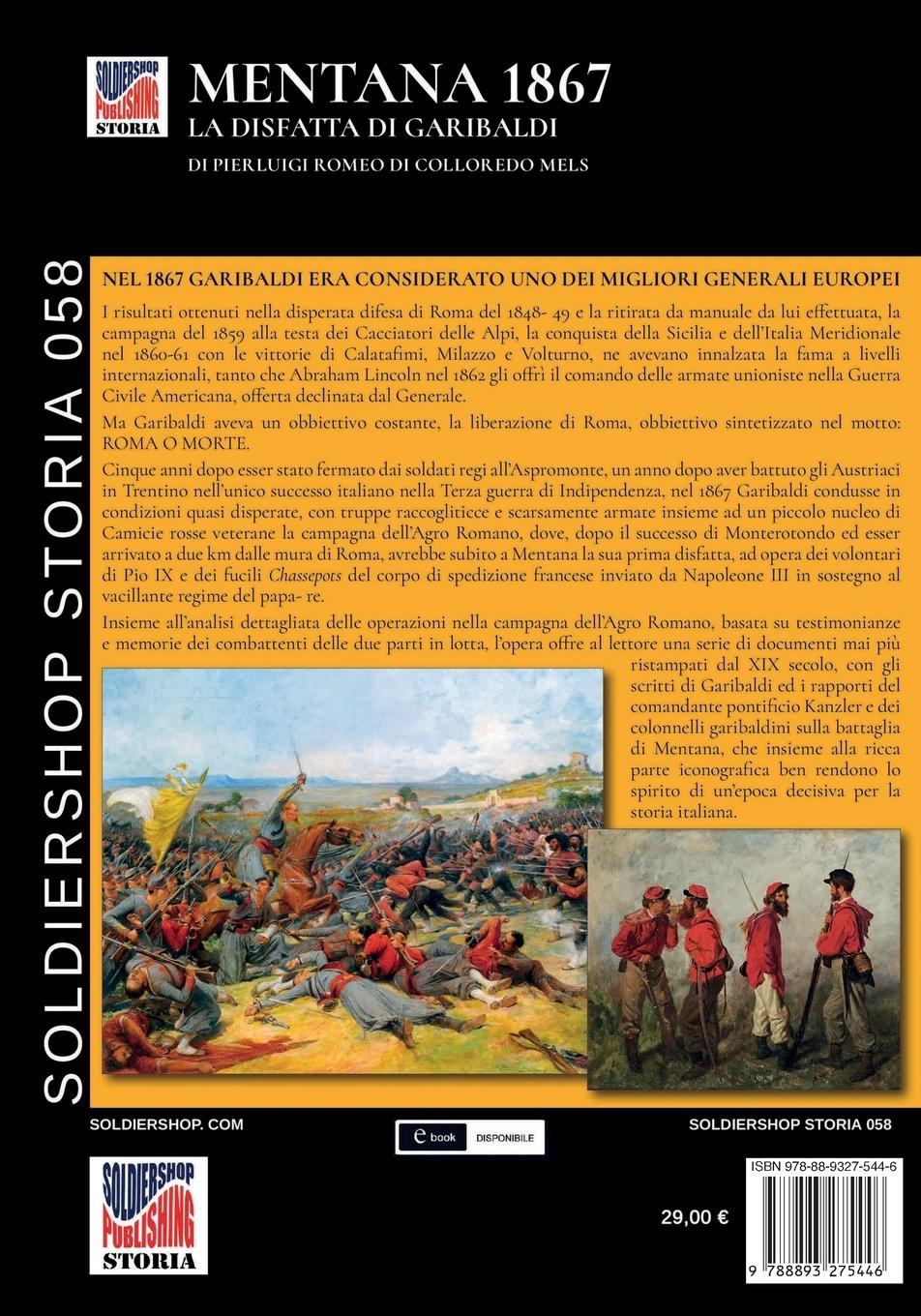Rückseitencover Mentana 1867