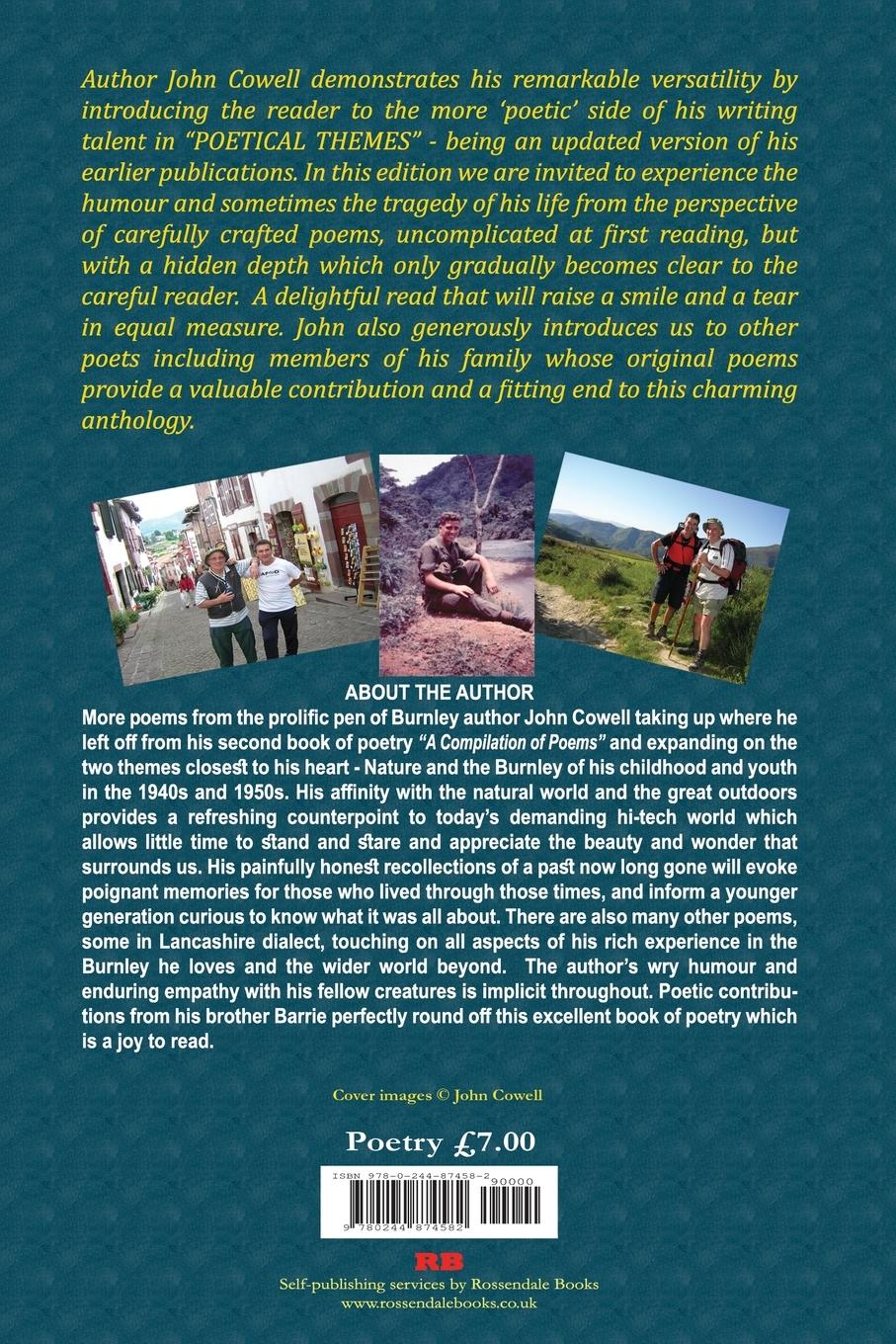 Rückseitencover POETICAL THEMES