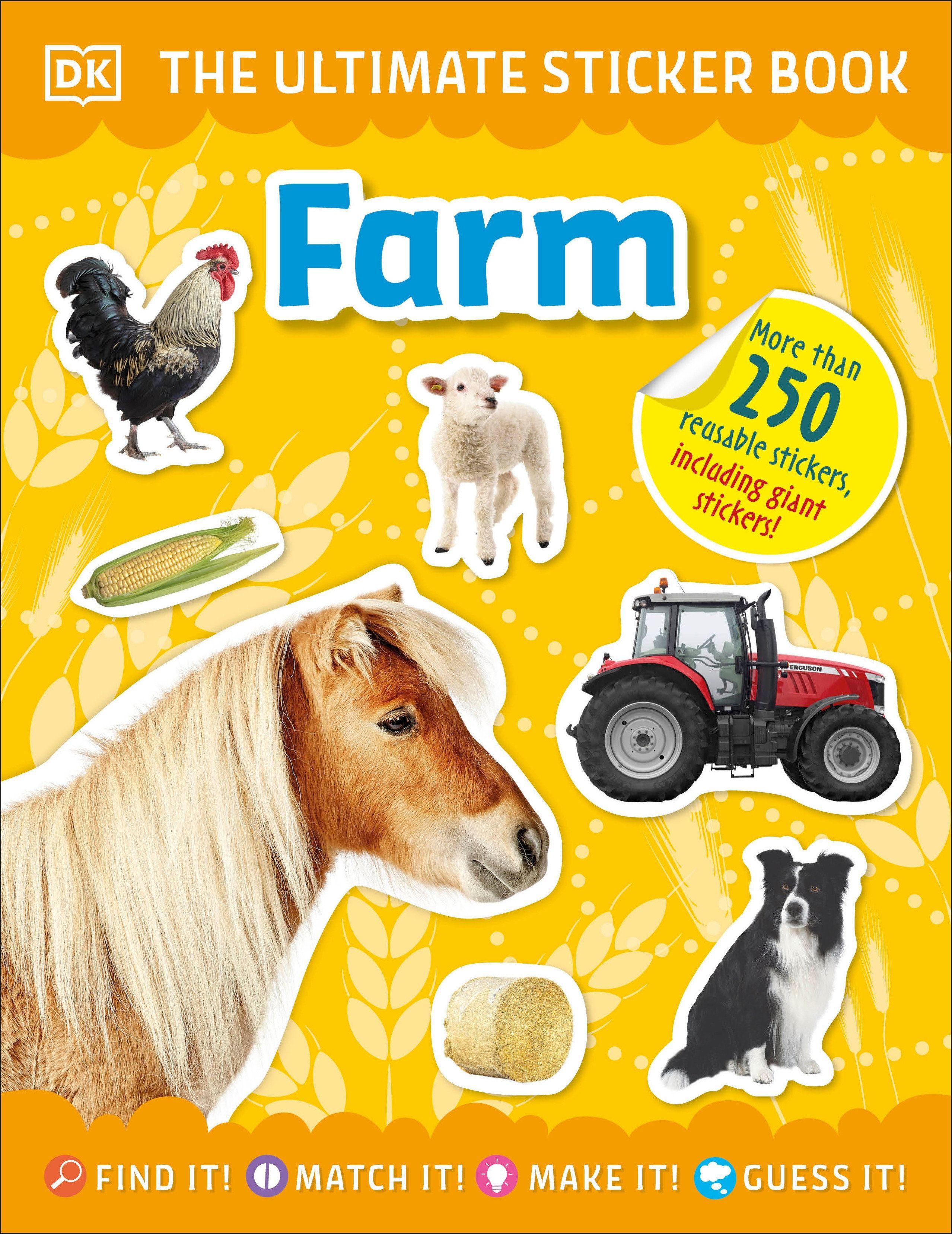 Vorderes Coverbild The Ultimate Sticker Book Farm