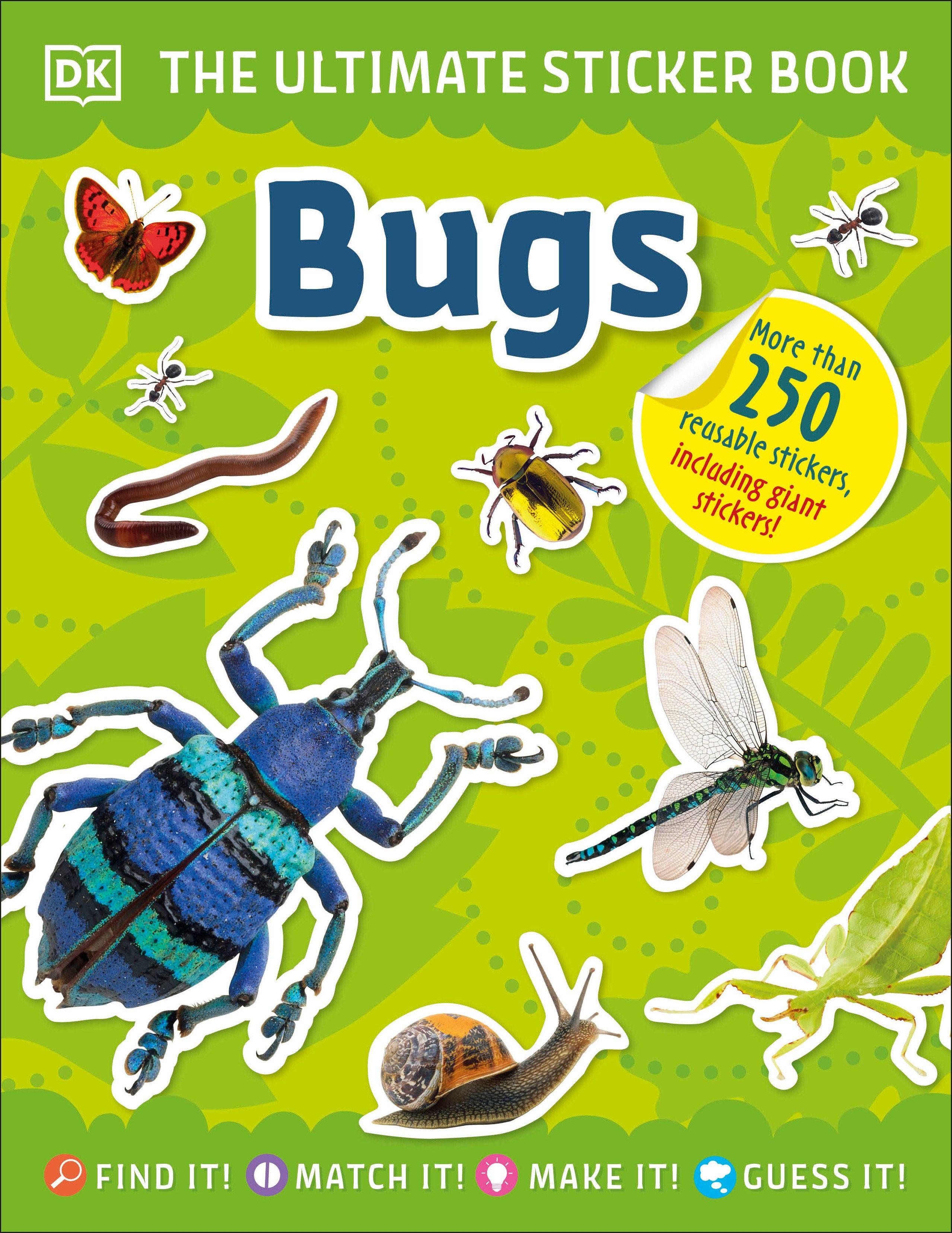 Vorderes Coverbild The Ultimate Sticker Book Bugs