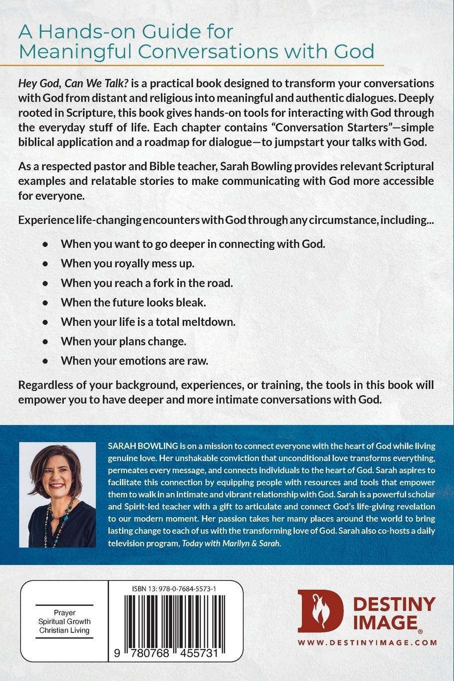 Rückseitencover Hey God, Can We Talk?