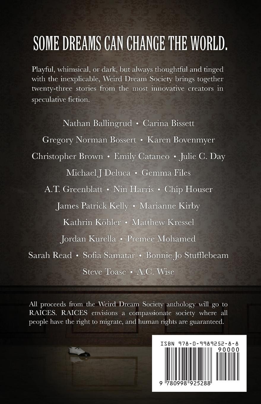 Rückseitencover Weird Dream Society