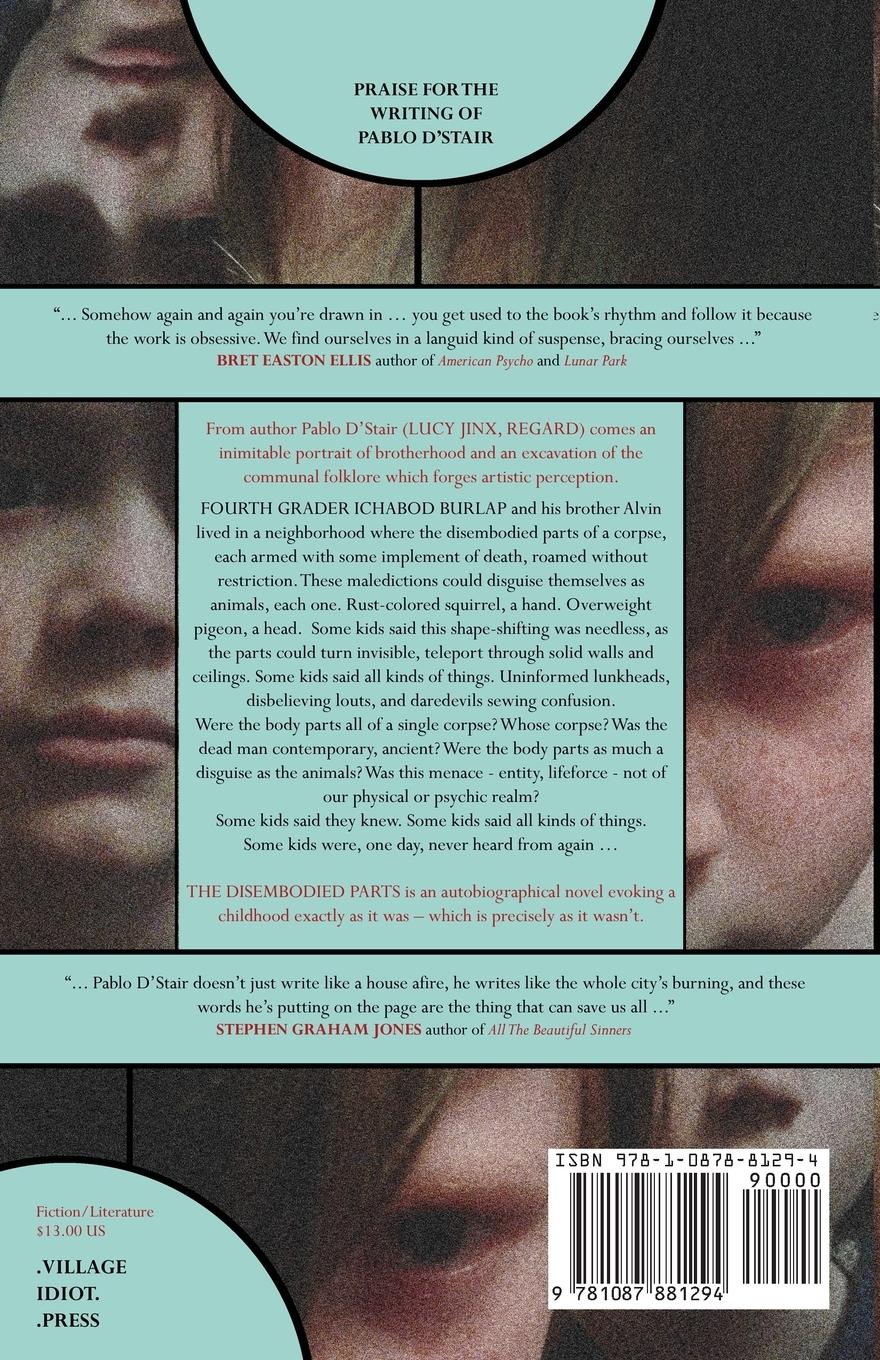 Rückseitencover The Disembodied Parts