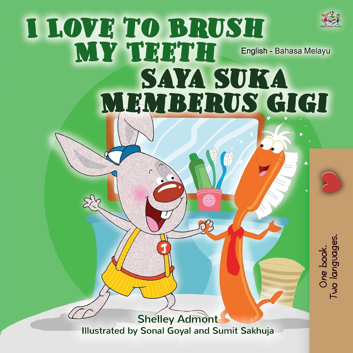 Vorderes Coverbild I Love to Brush My Teeth (English Malay Bilingual Book for Kids)