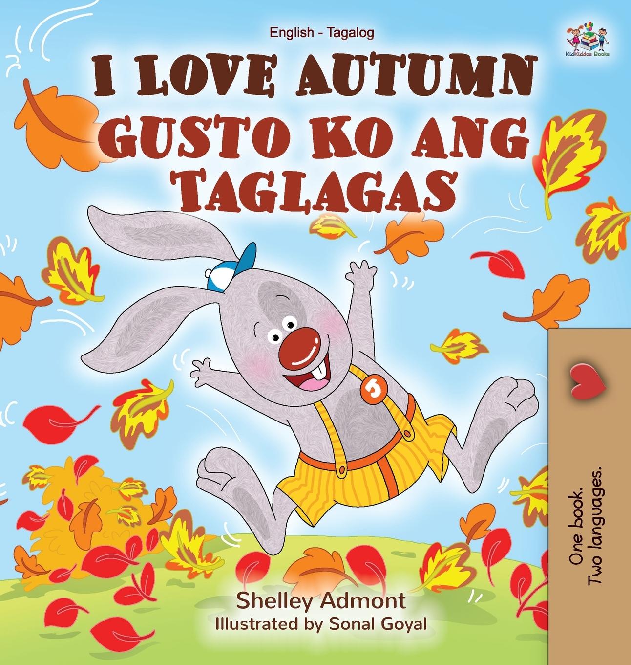 Vorderes Coverbild I Love Autumn (English Tagalog Bilingual Book for Kids)