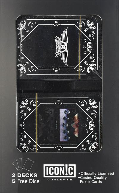 Vorderes Coverbild Aerosmith Double Deck Playing Card Set with Dice