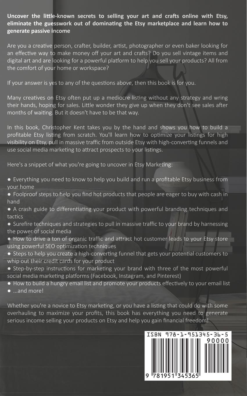 Rückseitencover Etsy Marketing