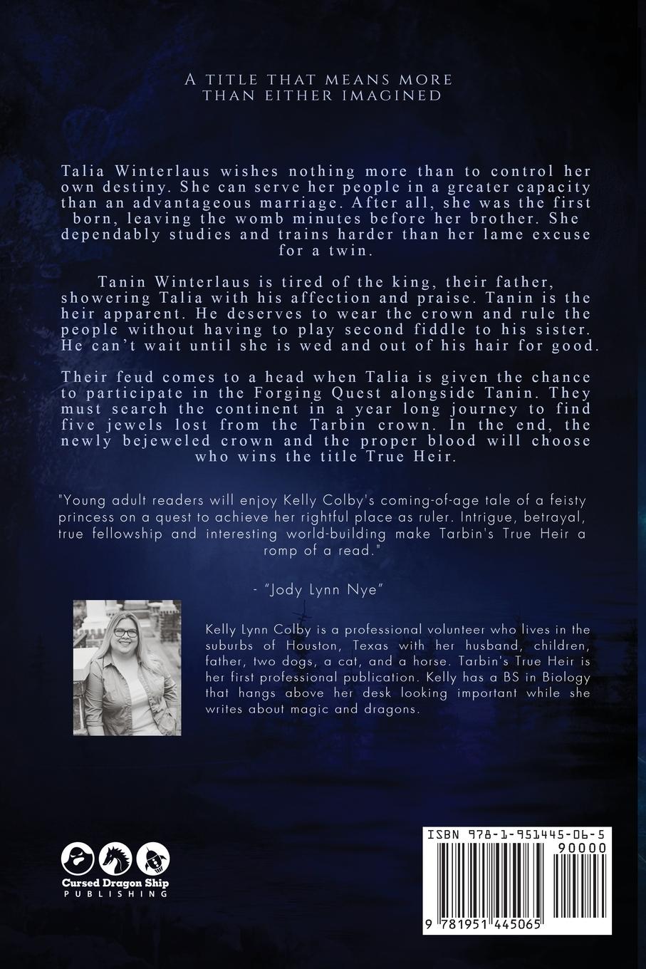 Rückseitencover Tarbin's True Heir