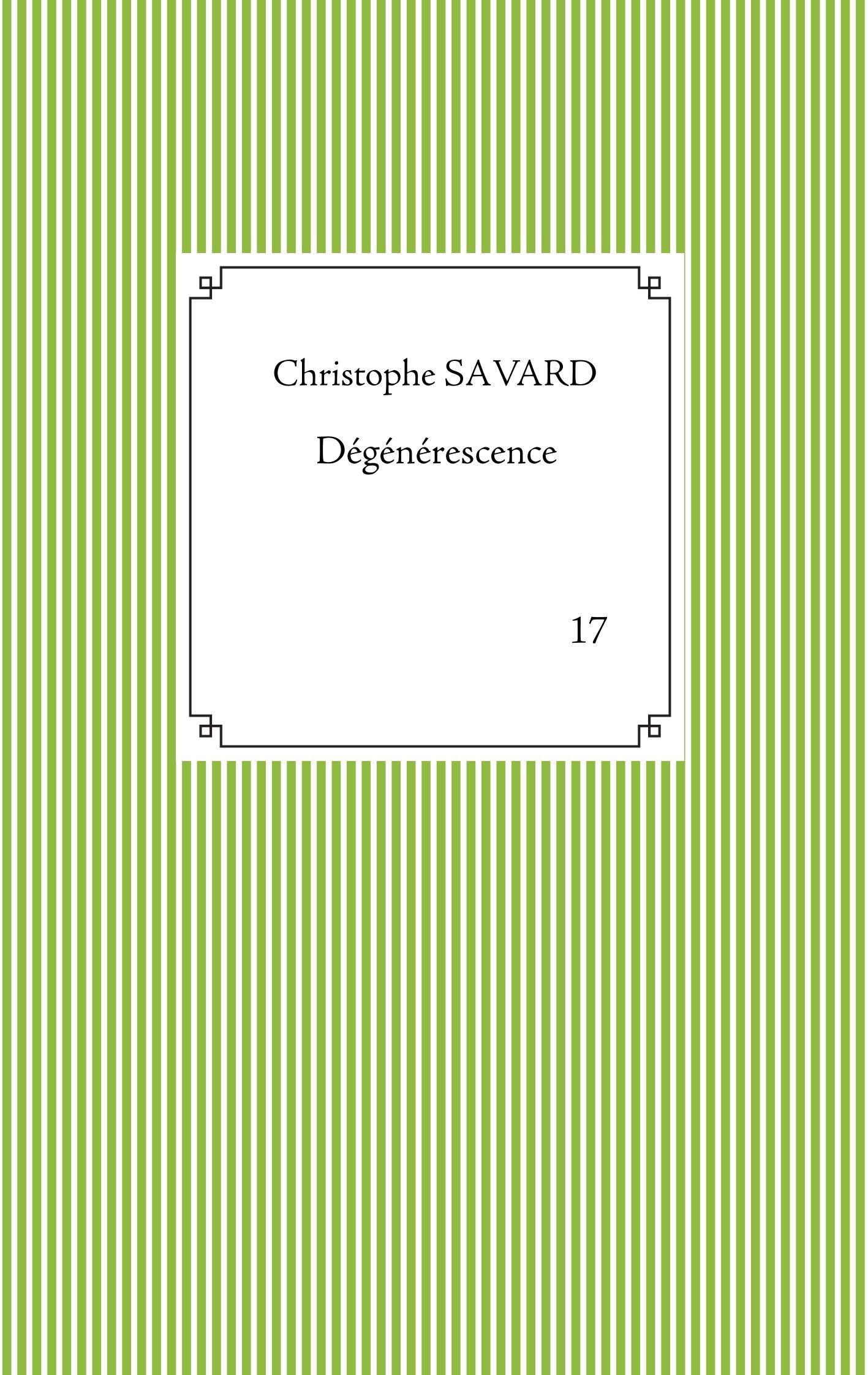Vorderes Coverbild Dégénérescence