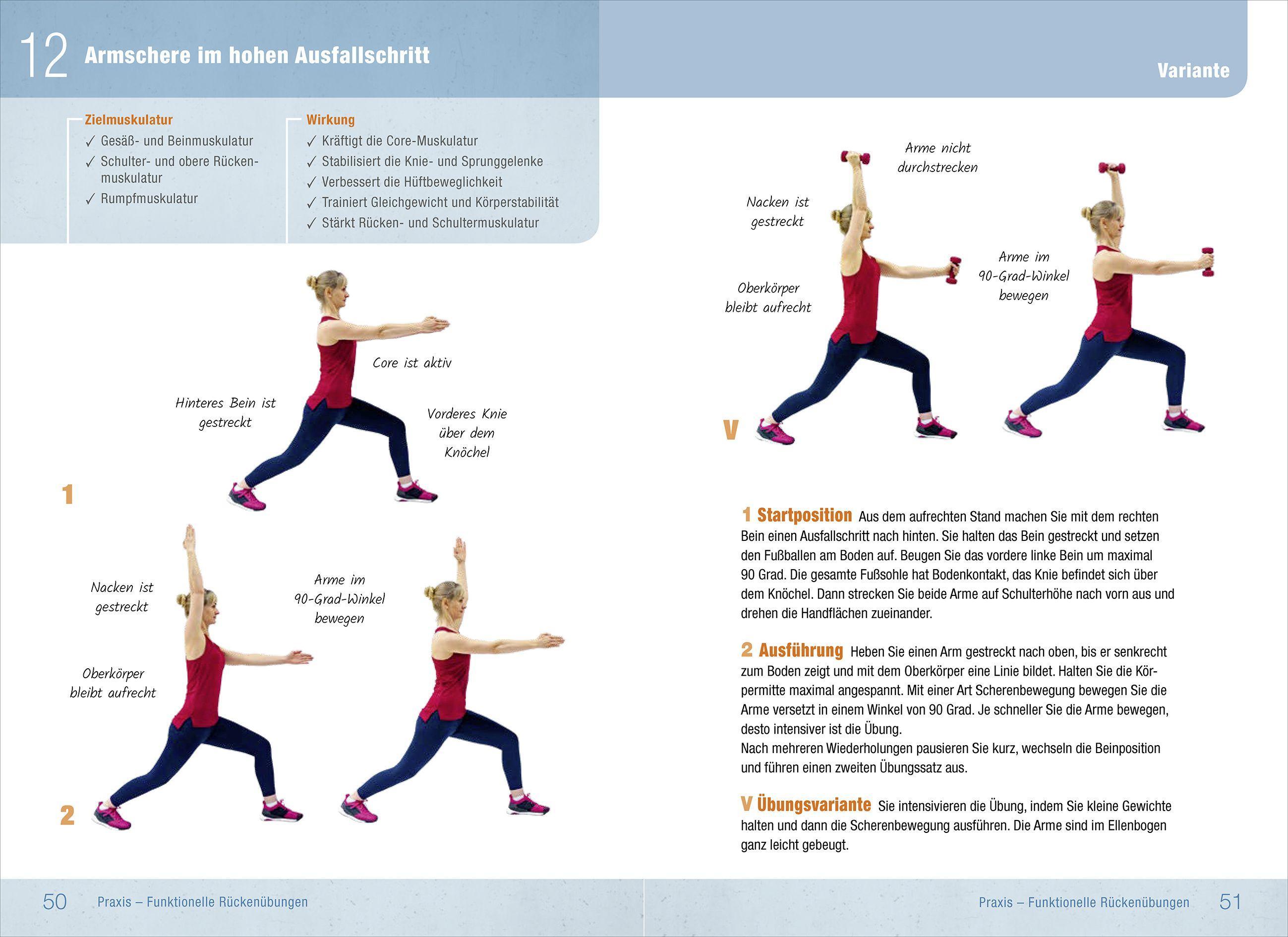 Beispielinhalt (Bild) Rückentraining