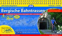 Vorderes Coverbild ADFC-Radausflugsführer Bergische Bahntrassen 1:50.000 praktische Spiralbindung, reiß- und wetterfest, GPS-Track Download