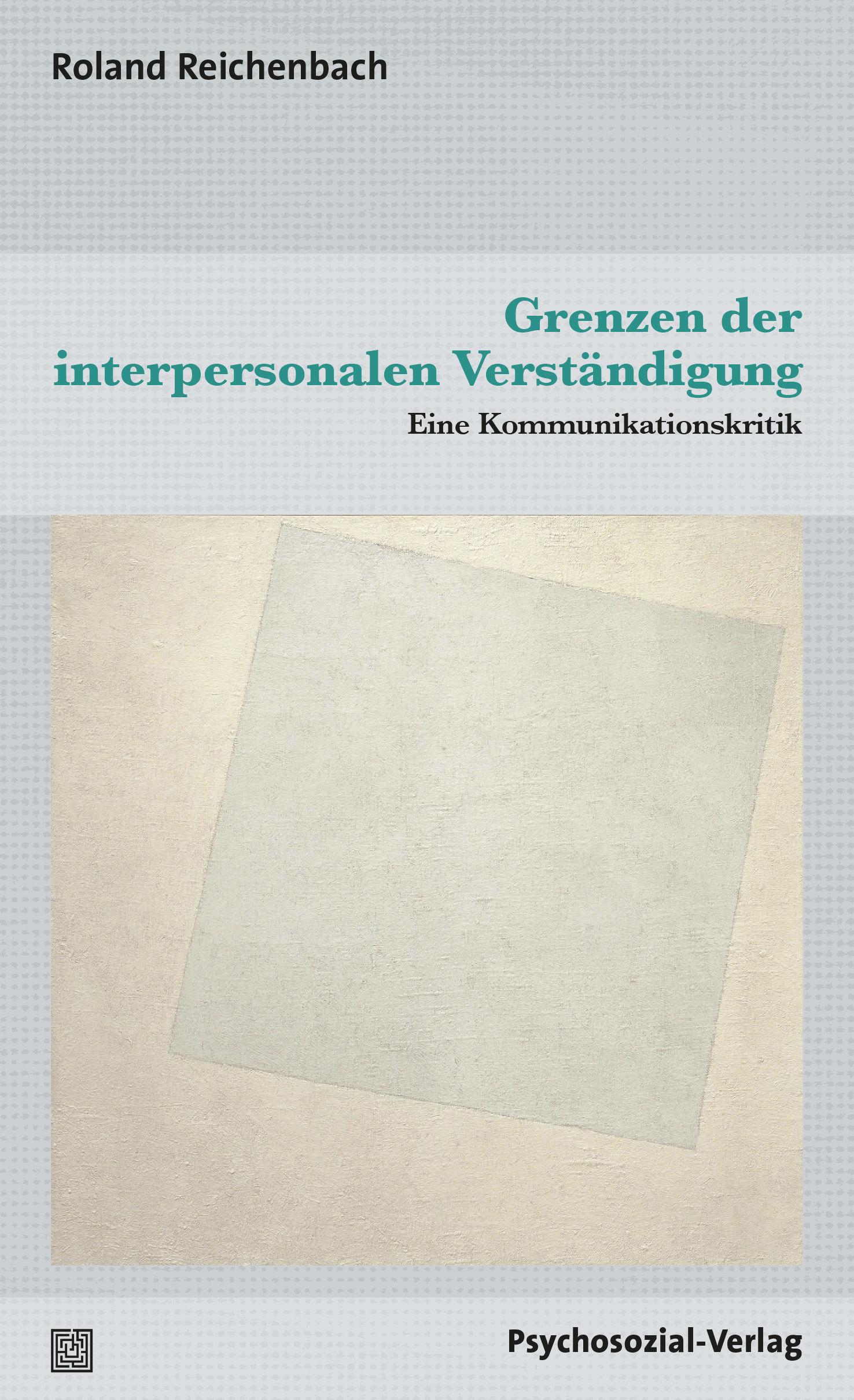 Vorderes Coverbild Grenzen der interpersonalen Verständigung