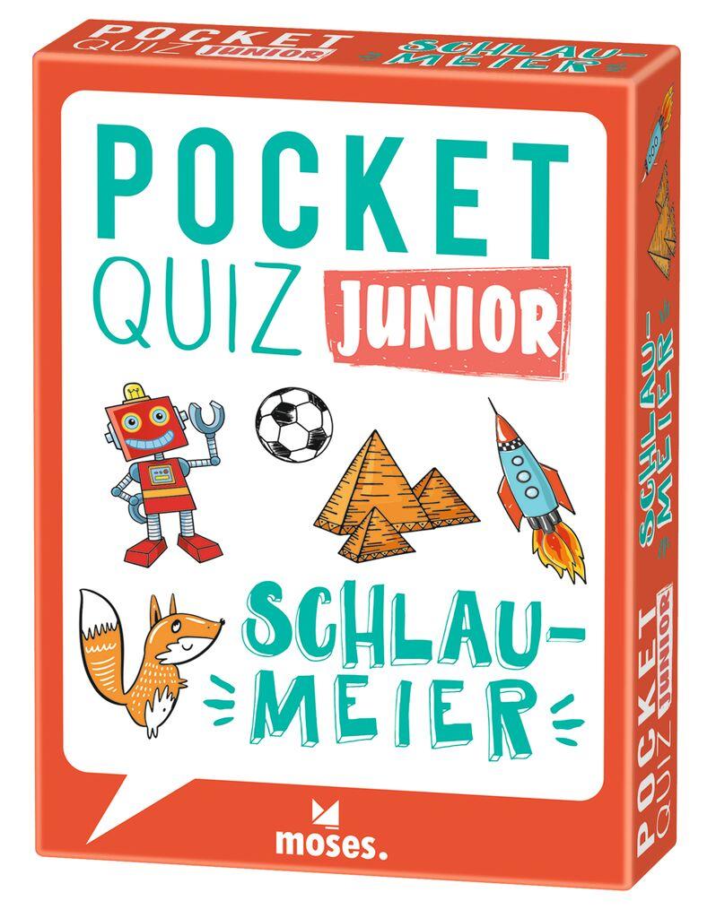 Vorderes Coverbild Pocket Quiz junior Schlaumeier