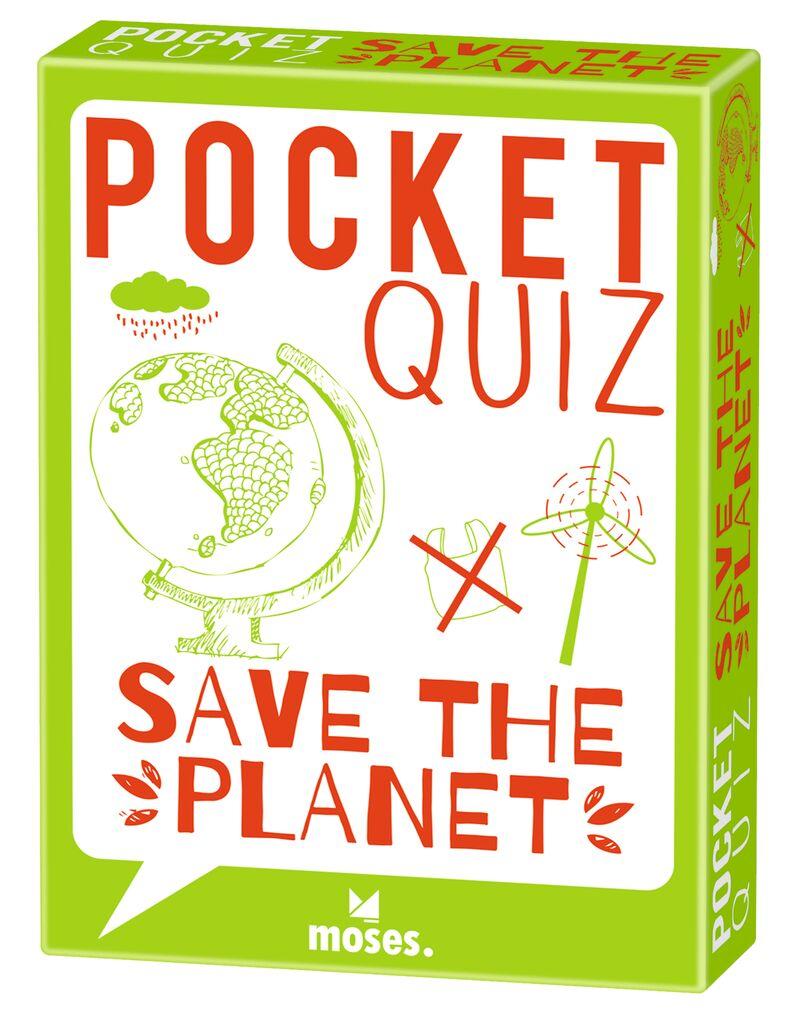 Vorderes Coverbild Pocket Quiz Save the planet