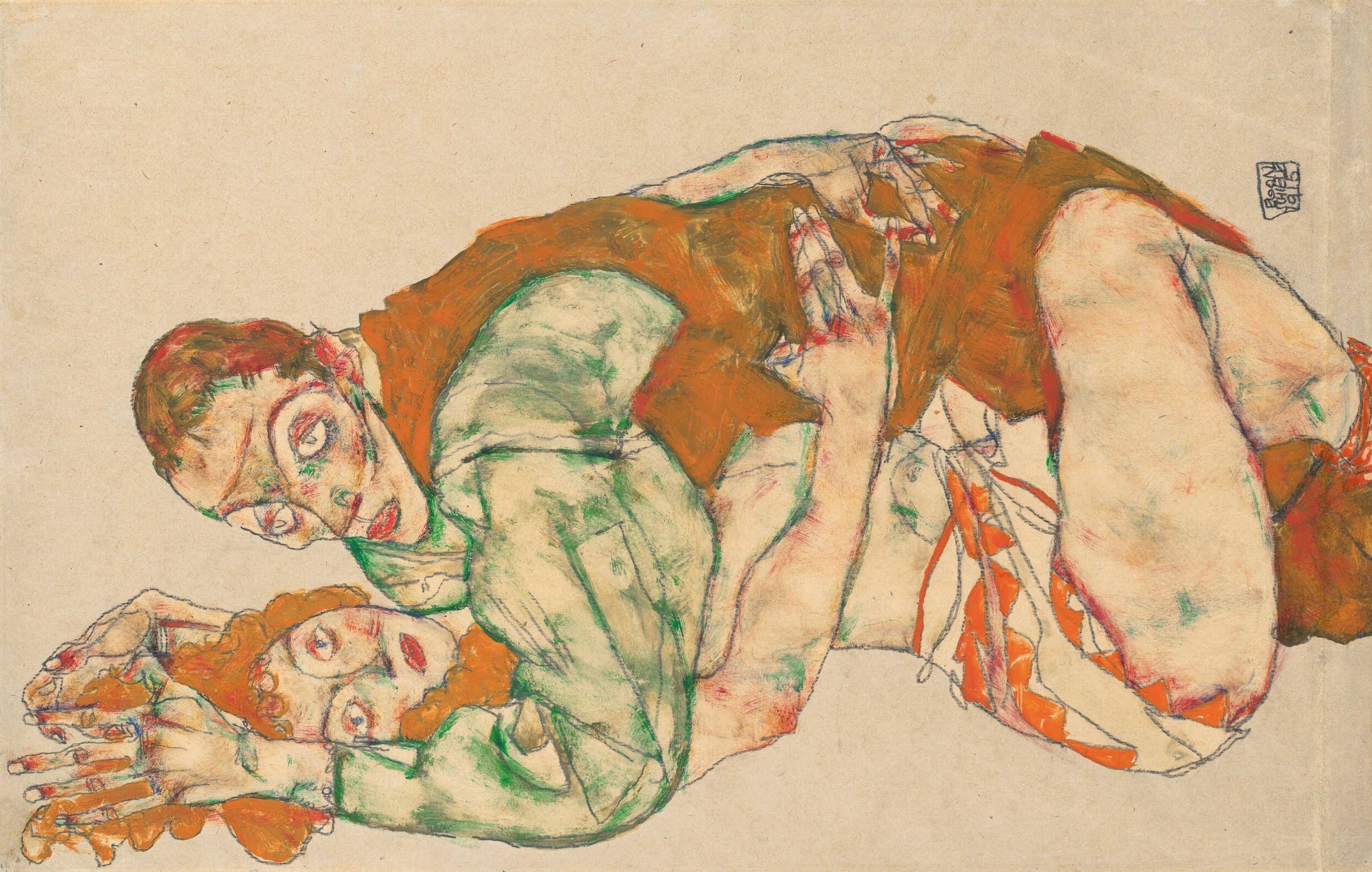 Beispielinhalt (Bild) Egon Schiele. Die Gemälde. 40th Ed.