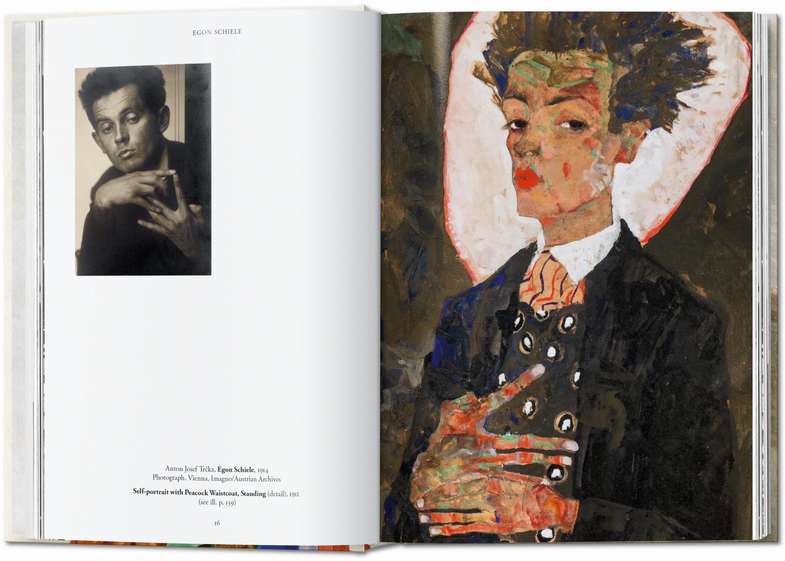 Beispielinhalt (Bild) Egon Schiele. Die Gemälde. 40th Ed.