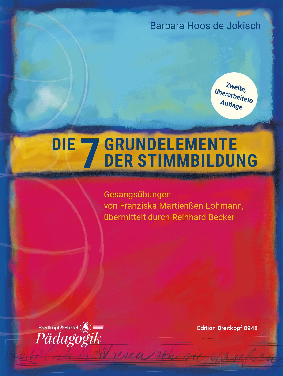 Vorderes Coverbild Die sieben Grundelemente der Stimmbildung