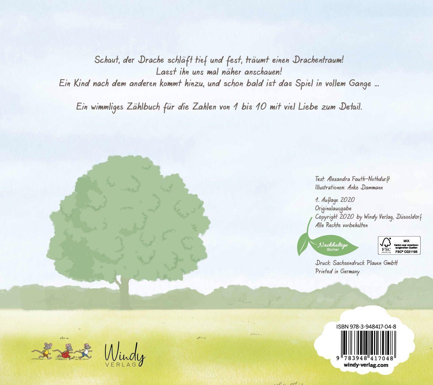 Beispielinhalt (Bild) 10 kleine Gören - Erste Zahlen