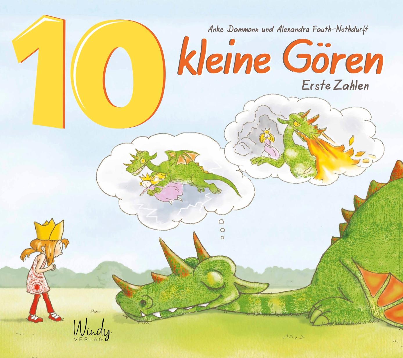 Vorderes Coverbild 10 kleine Gören - Erste Zahlen