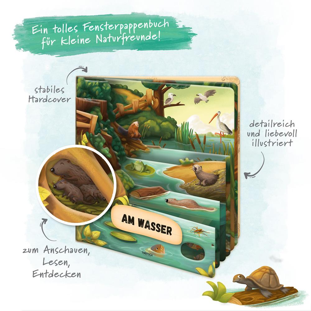 Beispielinhalt (Bild) Trötsch Fensterbuch Am Wasser