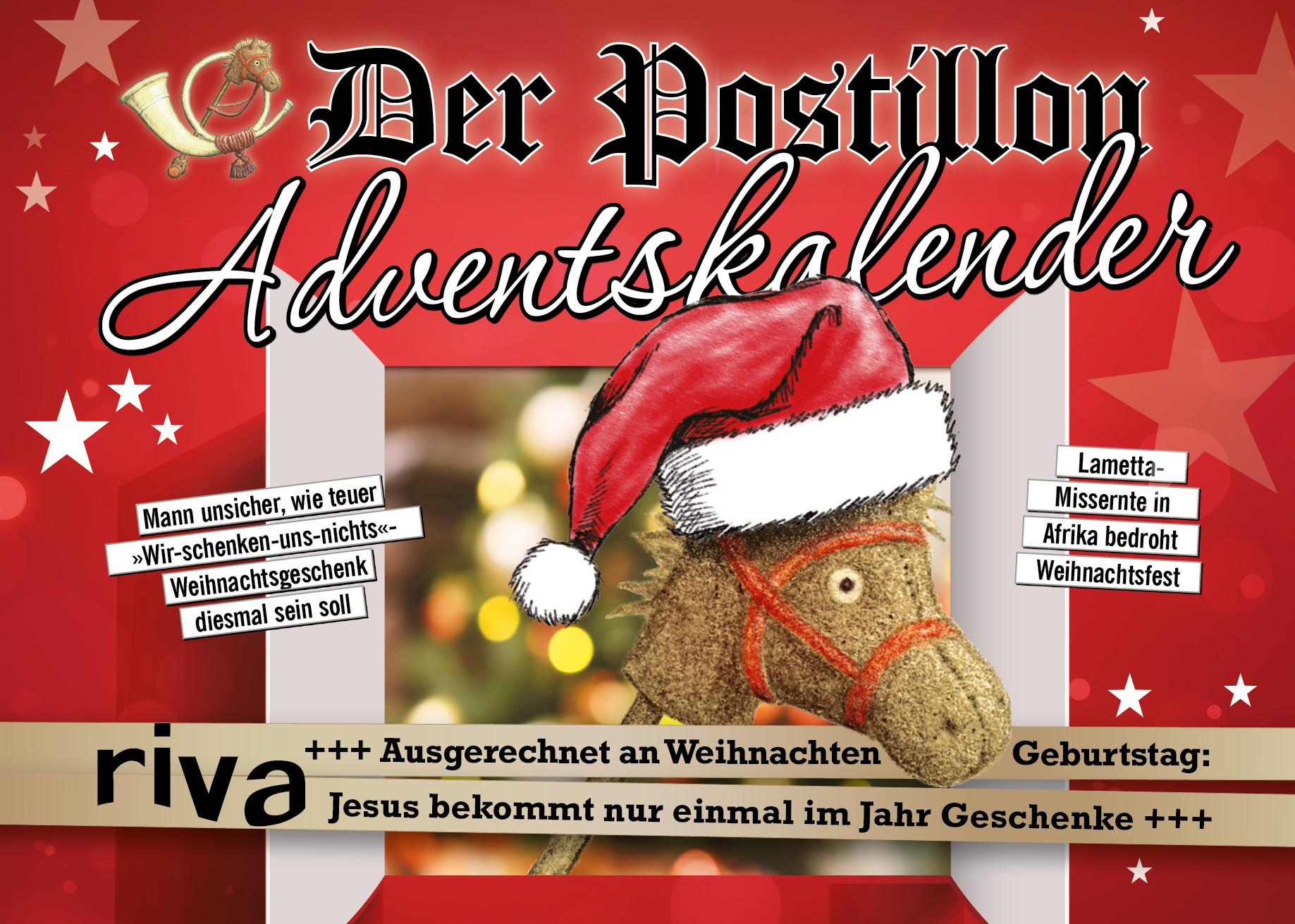 Vorderes Coverbild Der Postillon Adventskalender