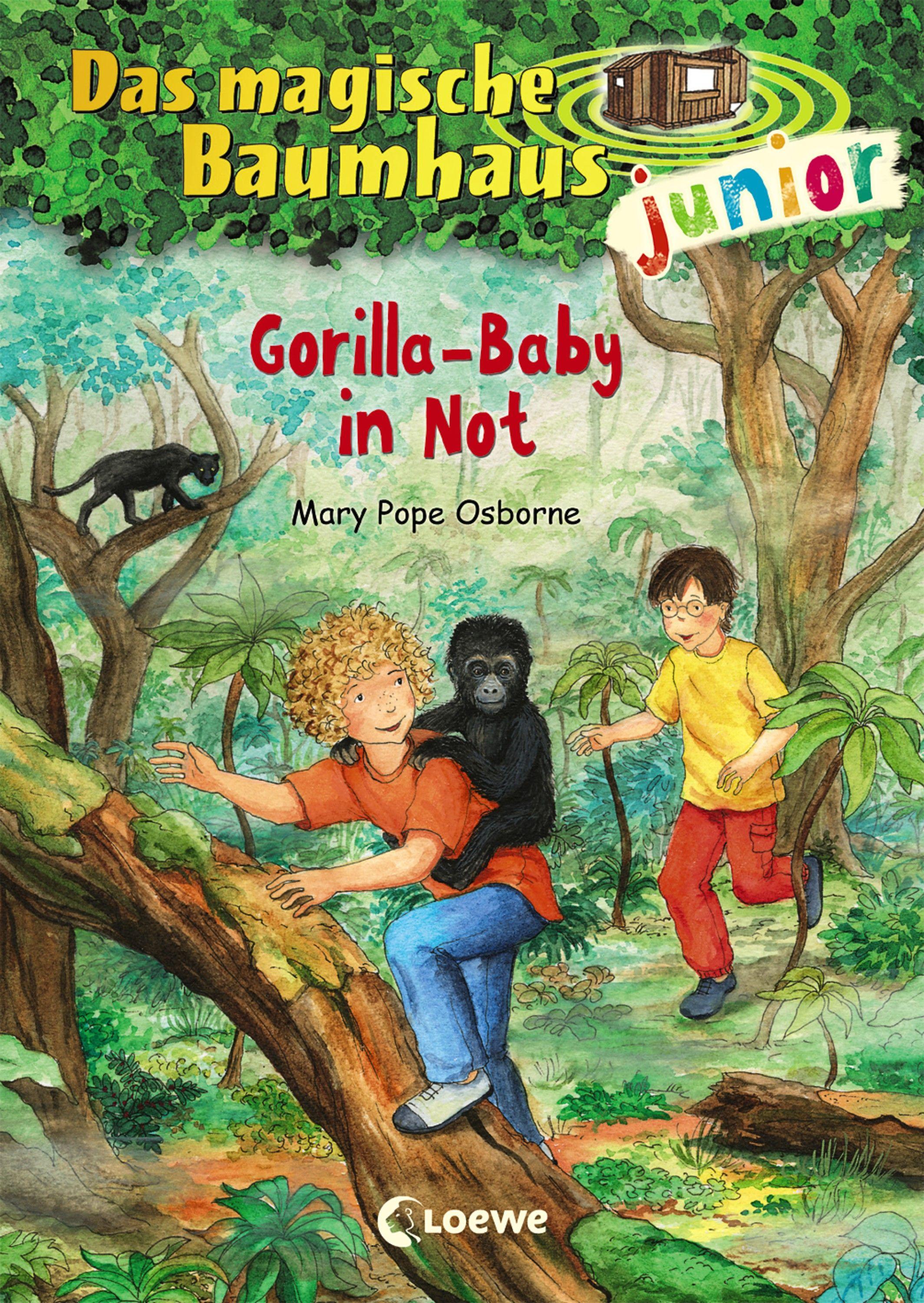 Vorderes Coverbild Das magische Baumhaus junior (Band 24) - Gorilla-Baby in Not