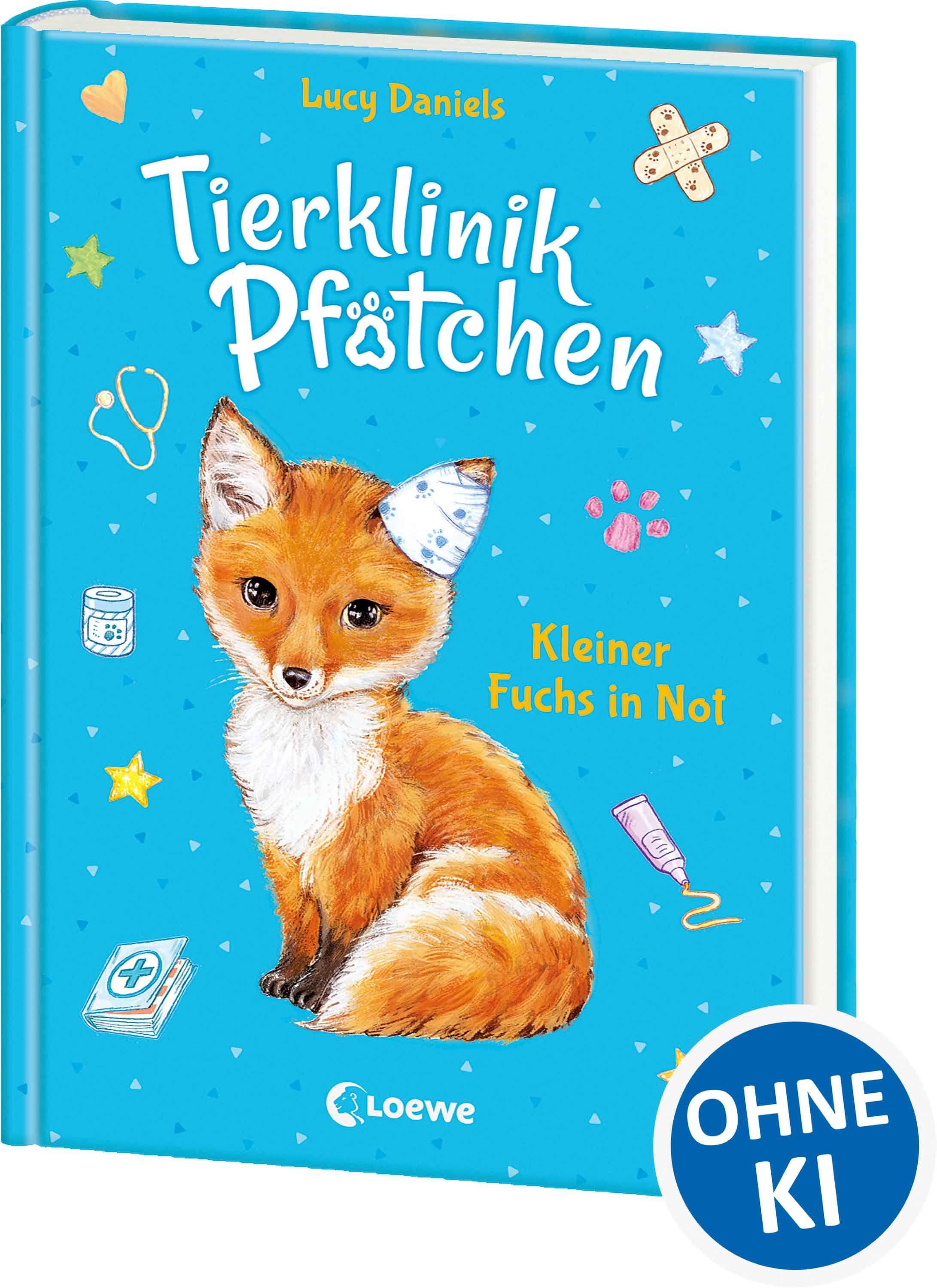 Vorderes Coverbild Tierklinik Pfötchen (Band 3) - Kleiner Fuchs in Not
