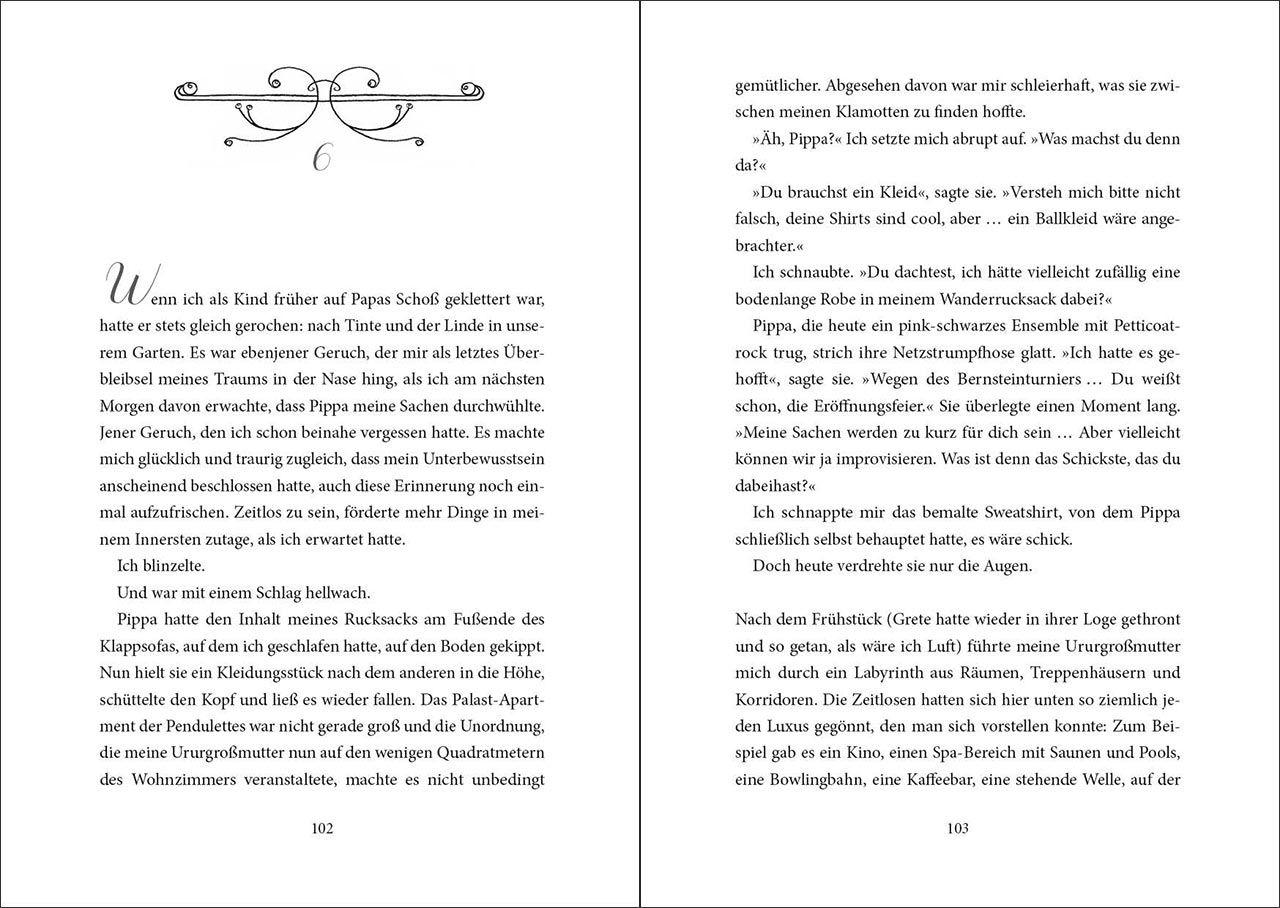 Beispielinhalt (Bild) Ophelia und die Bernsteinchroniken