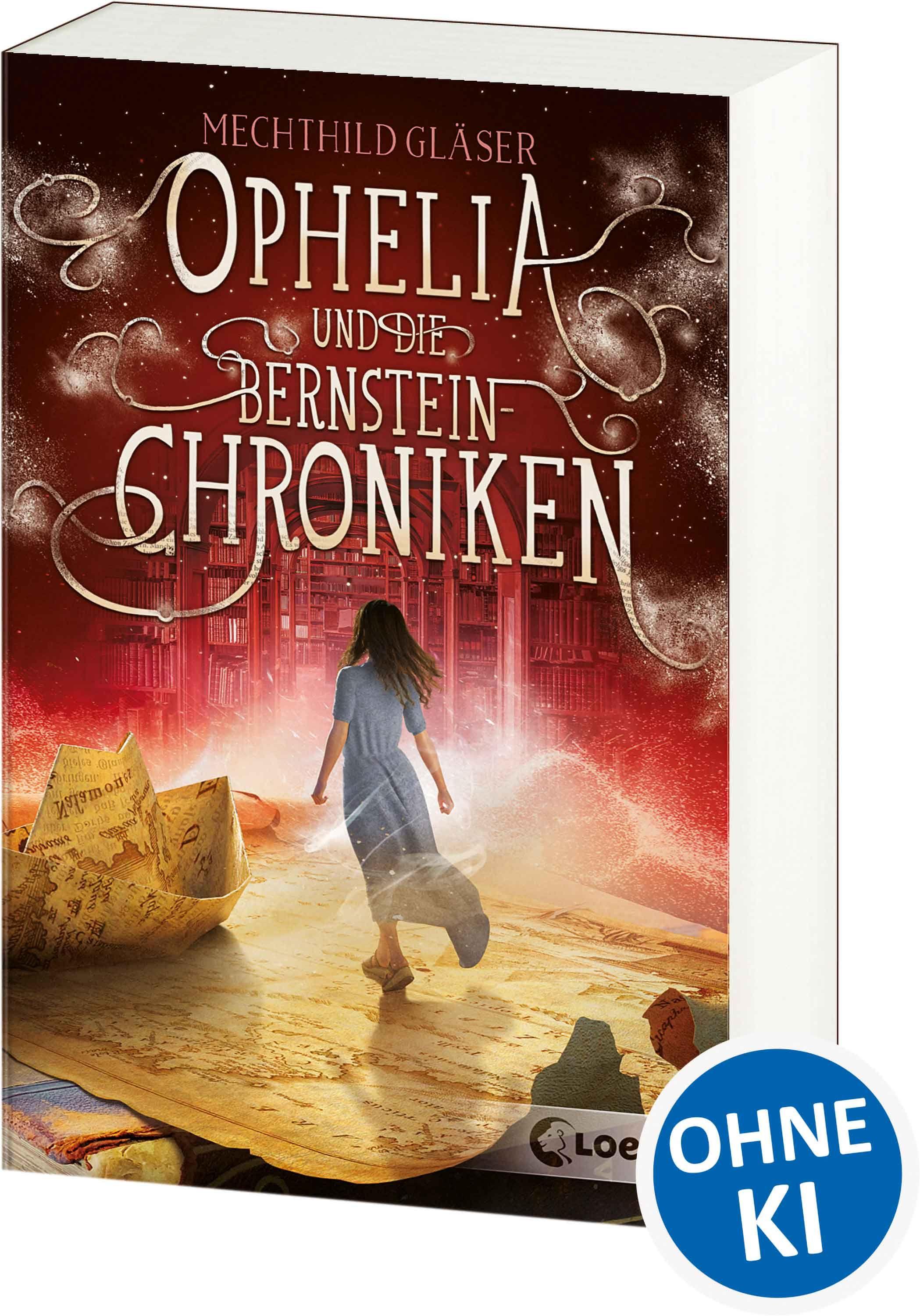 Vorderes Coverbild Ophelia und die Bernsteinchroniken