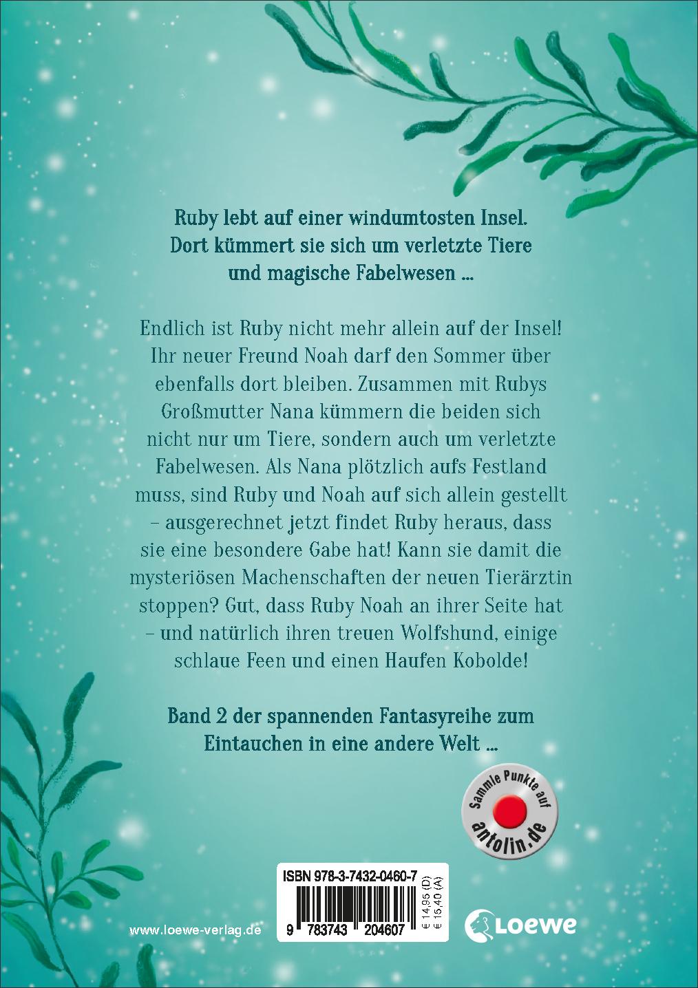Rückseitencover Ruby Fairygale (Band 2) - Die Hüter der magischen Bucht