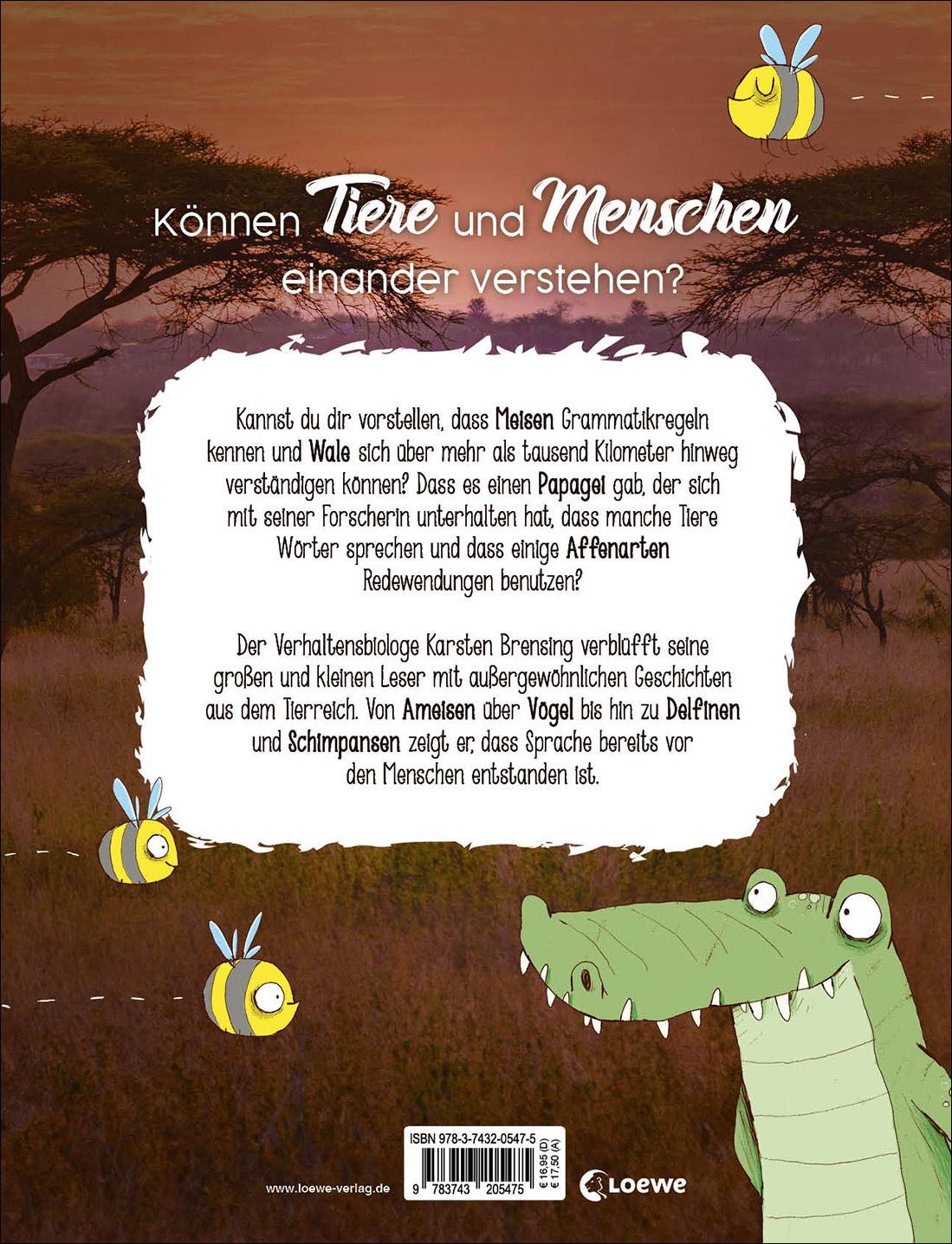 Rückseitencover Wie Tiere sprechen - und wie wir sie besser verstehen