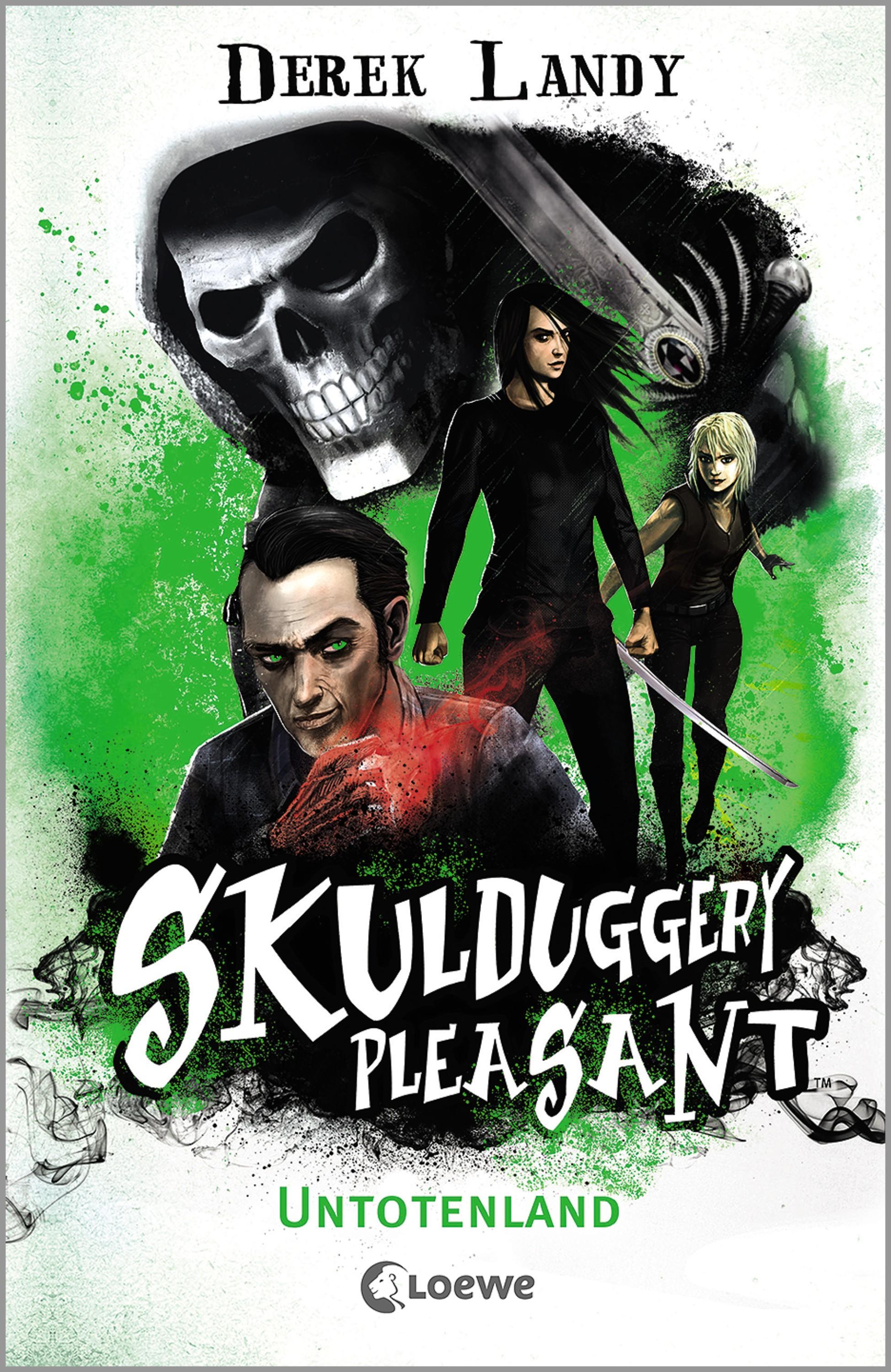 Vorderes Coverbild Skulduggery Pleasant (Band 13) - Untotenland