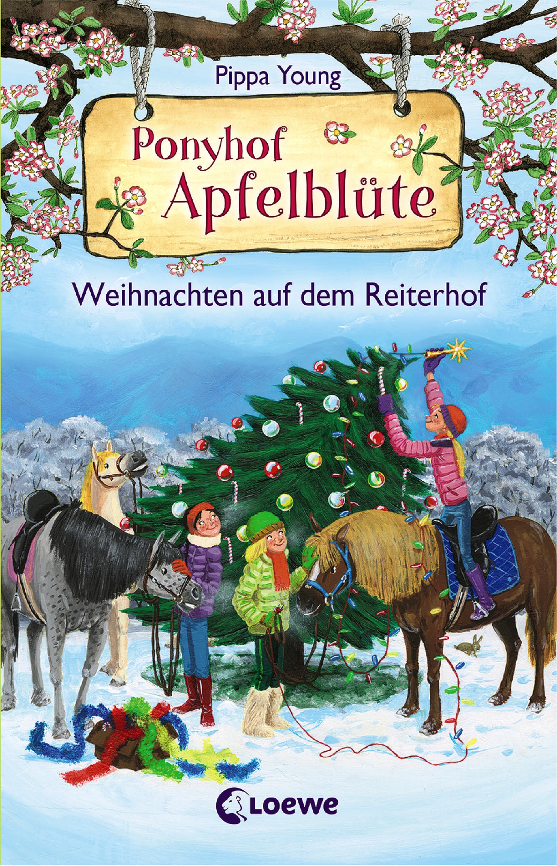 Vorderes Coverbild Ponyhof Apfelblüte - Weihnachten auf dem Reiterhof