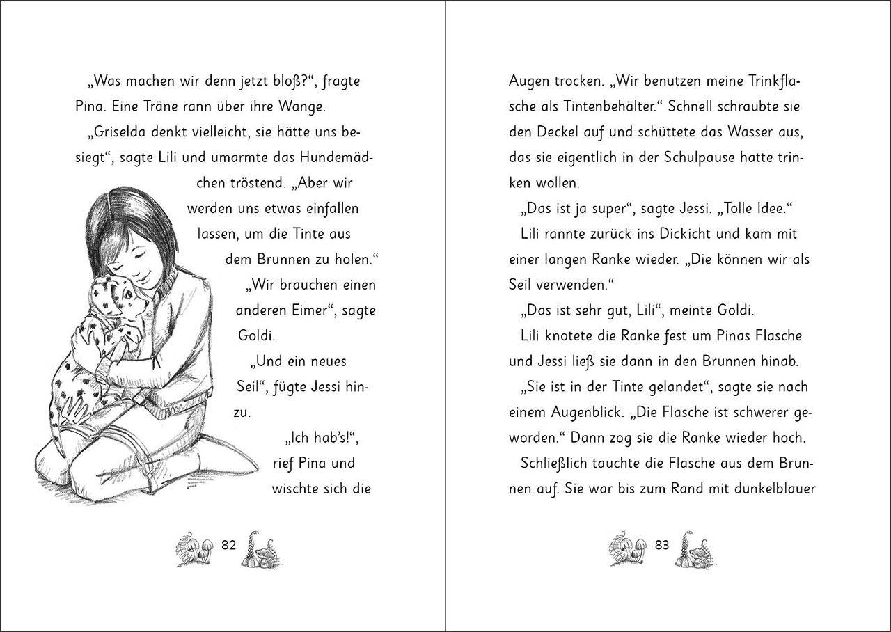 Beispielinhalt (Bild) Die magischen Tierfreunde (Band 15) - Pina Pünktchen kommt in die Zauberschule