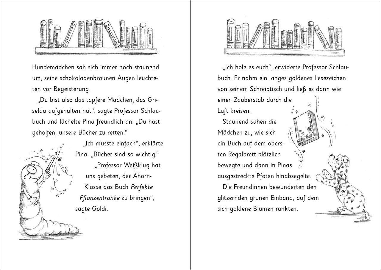 Beispielinhalt (Bild) Die magischen Tierfreunde (Band 15) - Pina Pünktchen kommt in die Zauberschule