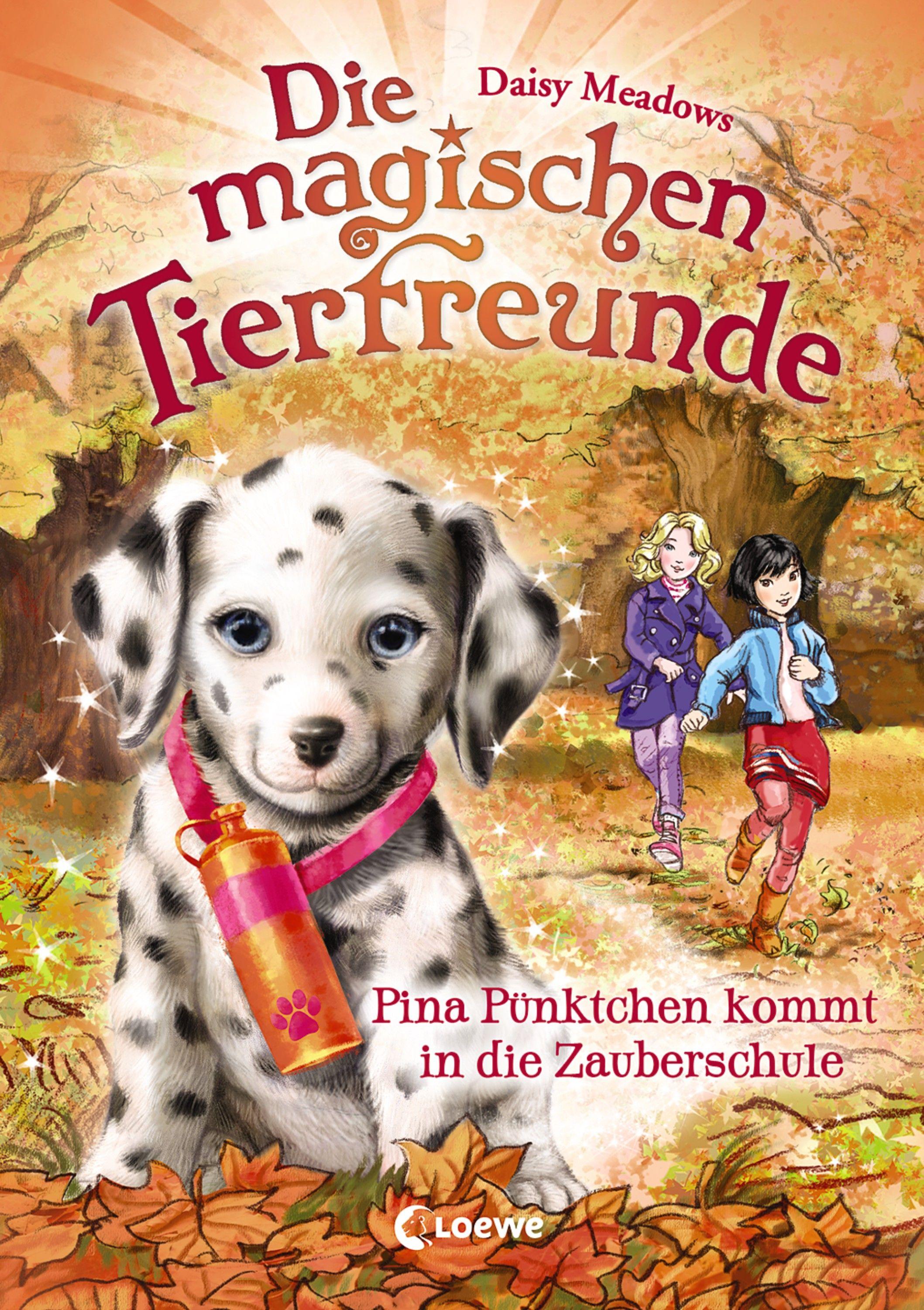 Vorderes Coverbild Die magischen Tierfreunde (Band 15) - Pina Pünktchen kommt in die Zauberschule