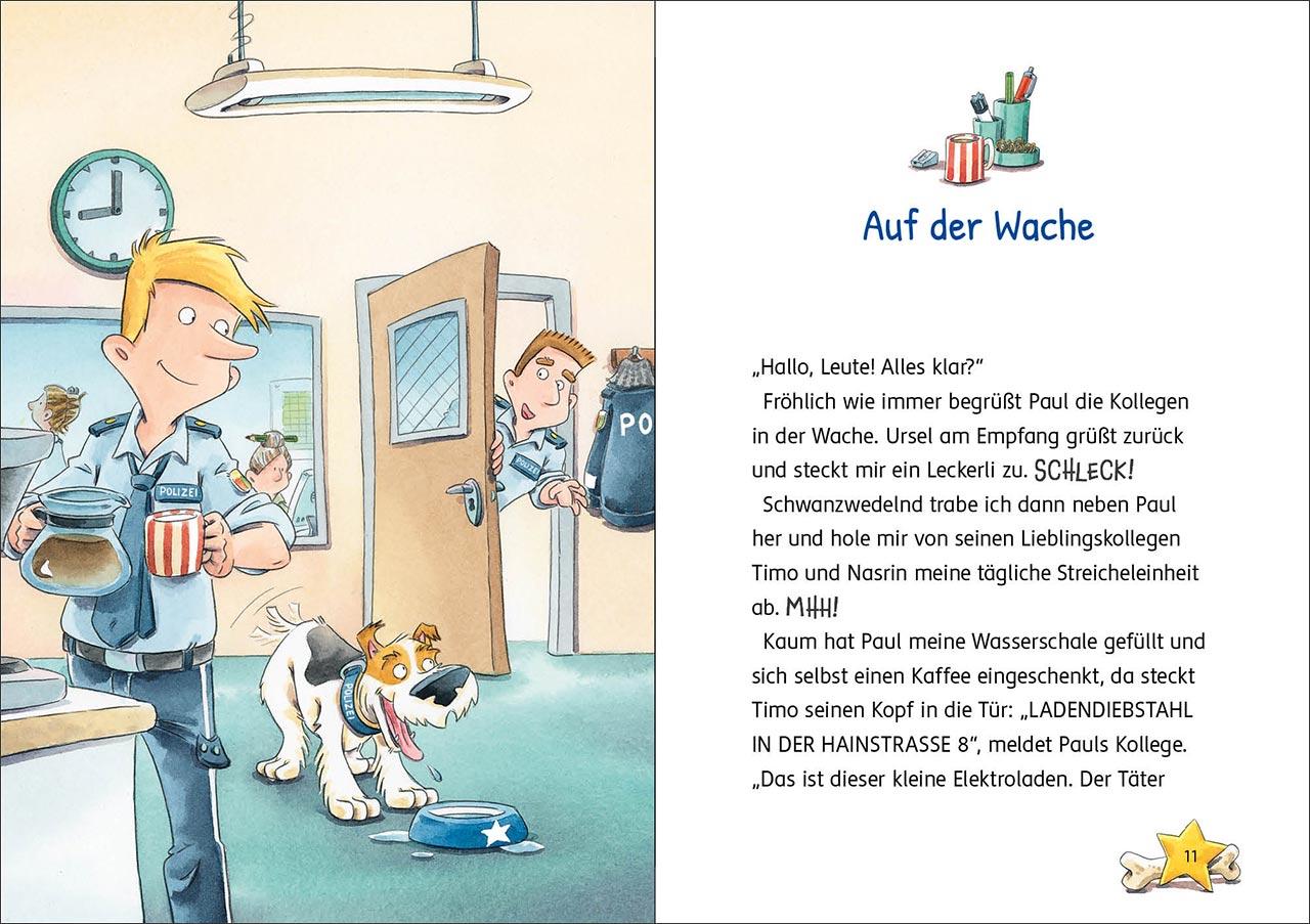 Beispielinhalt (Bild) Kommissar Pfote (Band 1) - Immer der Schnauze nach