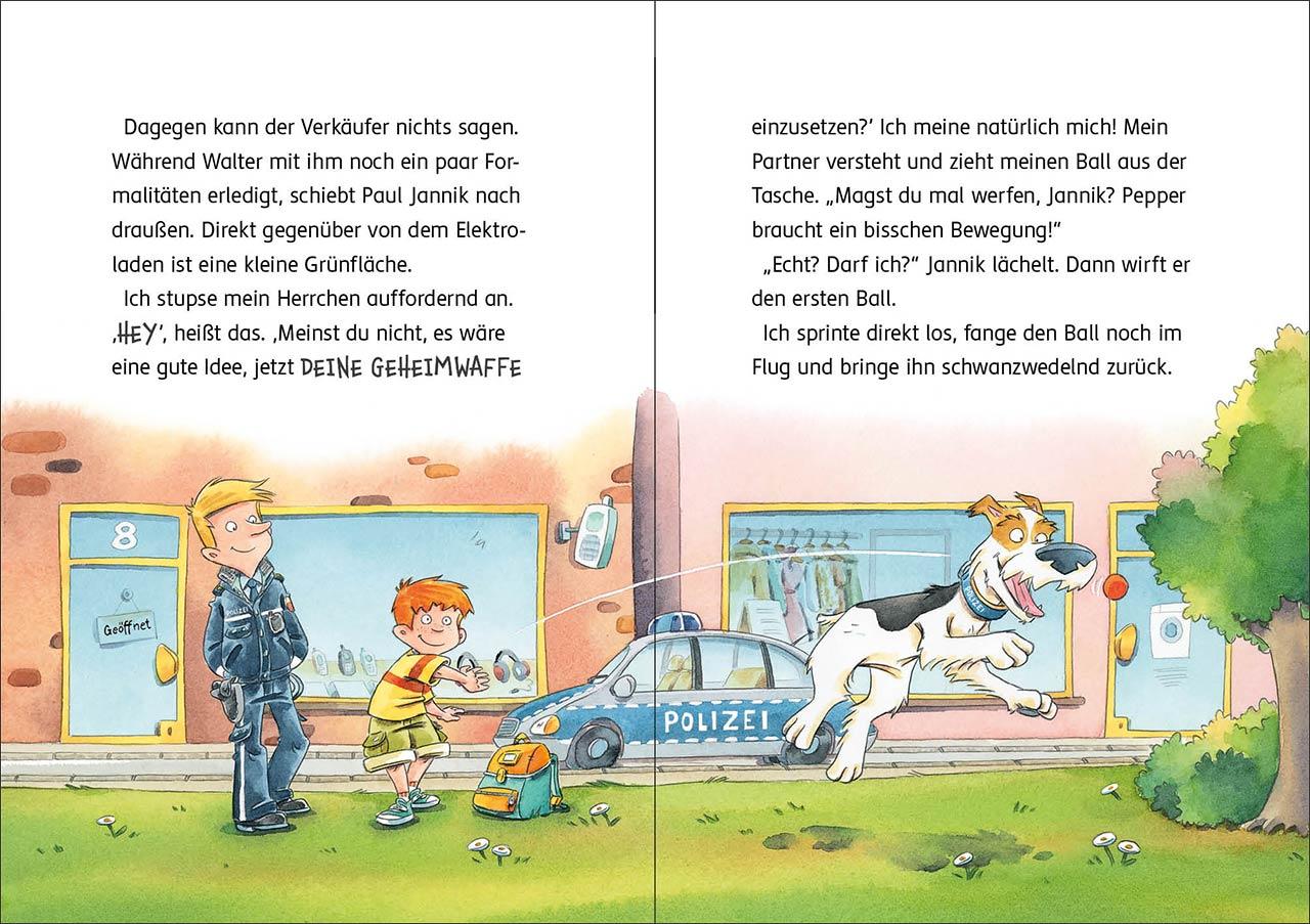 Beispielinhalt (Bild) Kommissar Pfote (Band 1) - Immer der Schnauze nach