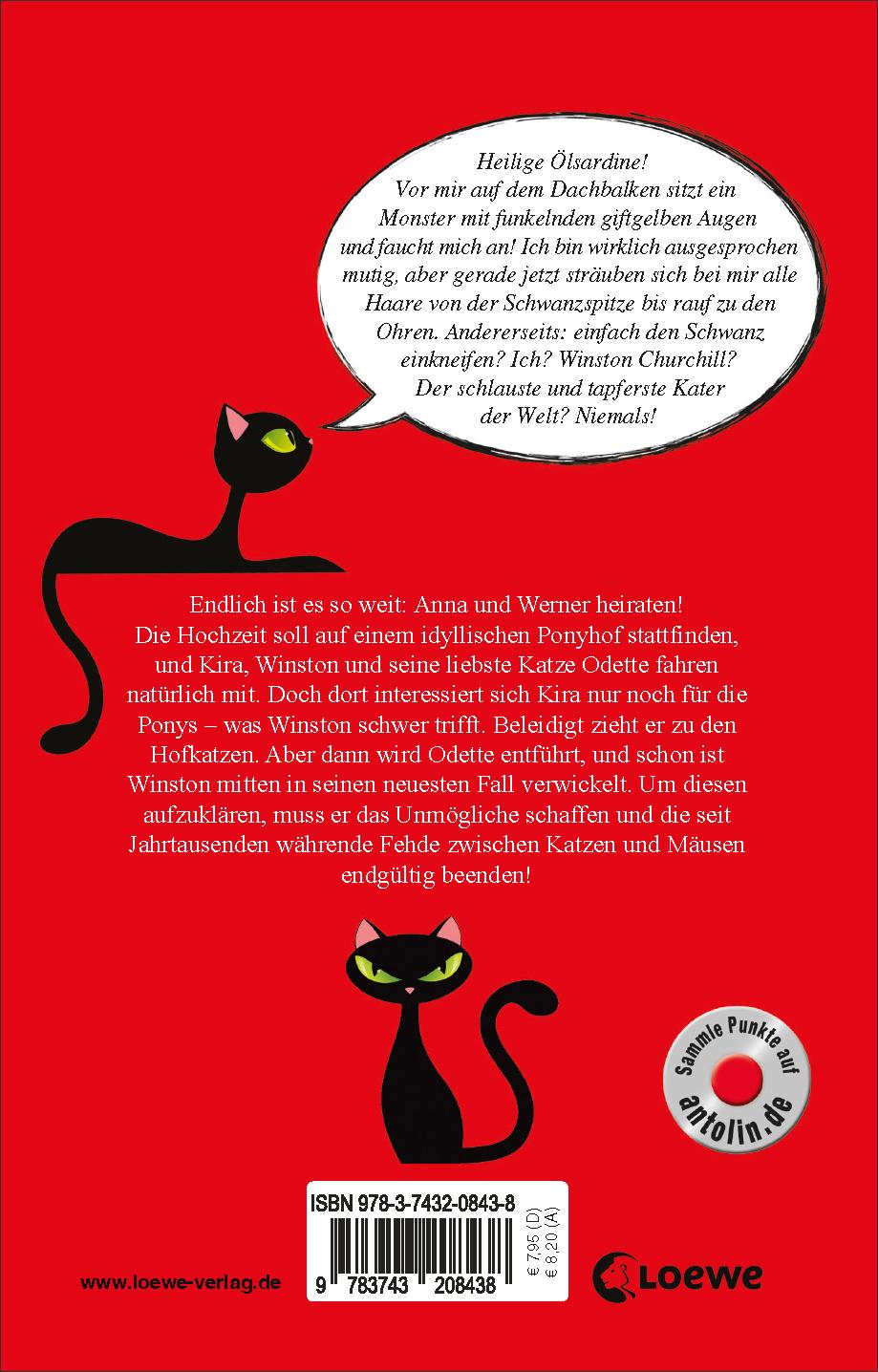 Rückseitencover Winston (Band 6) - Lizenz zum Mäusejagen