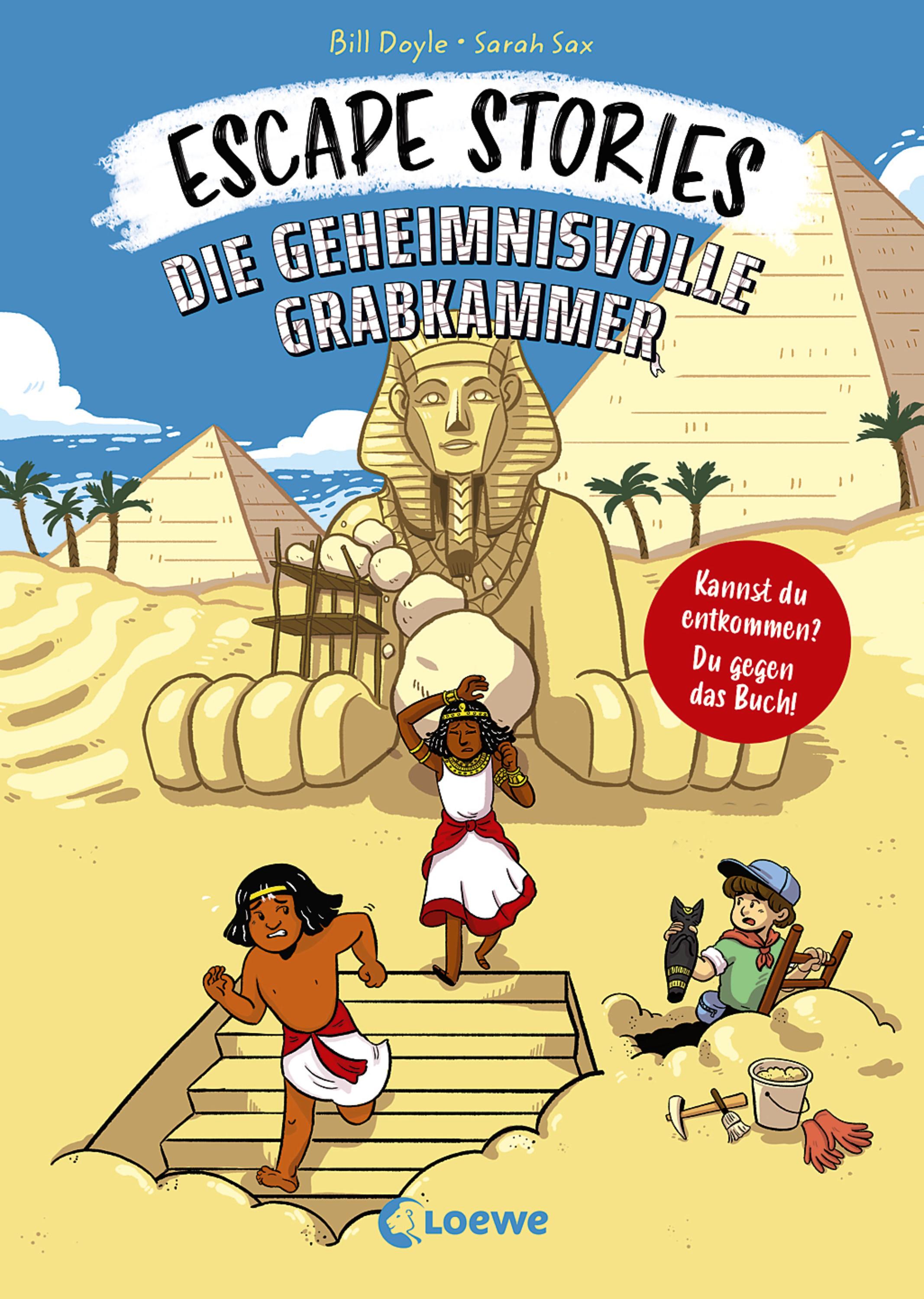 Vorderes Coverbild Escape Stories - Die geheimnisvolle Grabkammer