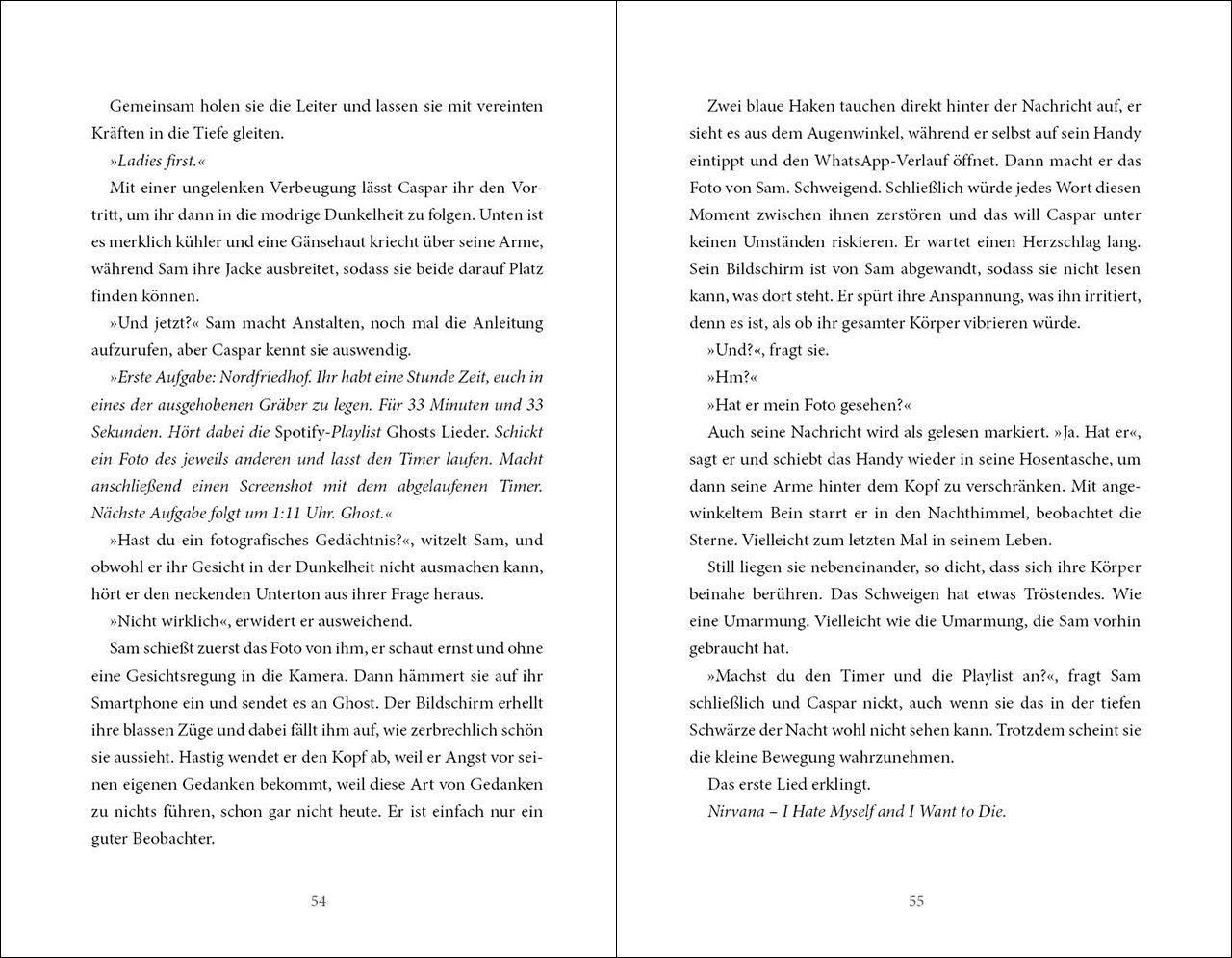 Beispielinhalt (Bild) Zwei Leben in einer Nacht